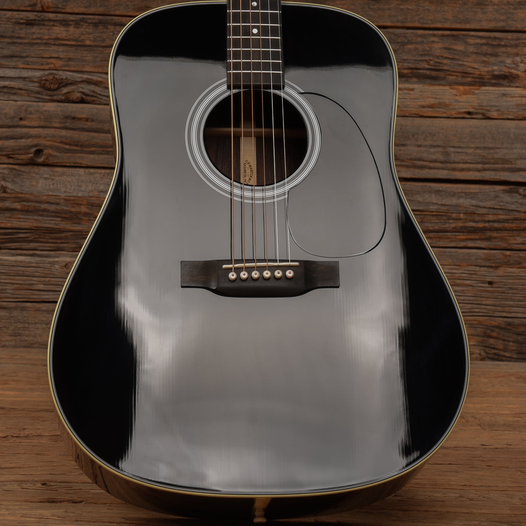 Martin Custom Shop D-28 VTS Black 2022 Acoustic Guitars / Dreadnought
