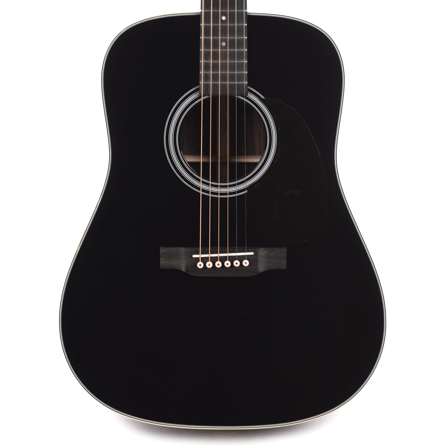 Martin Custom Shop D-28 VTS Sitka Spruce/East Indian Rosewood Black Top Acoustic Guitars / Dreadnought