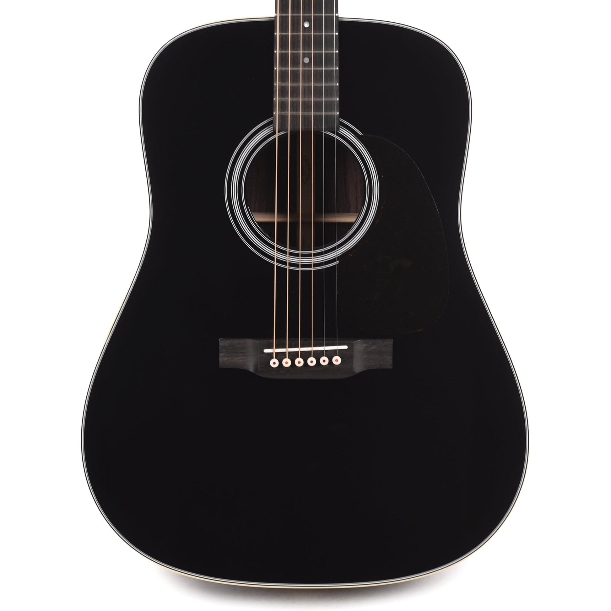 Martin Custom Shop D-28 VTS Sitka Spruce/East Indian Rosewood Black Top Acoustic Guitars / Dreadnought