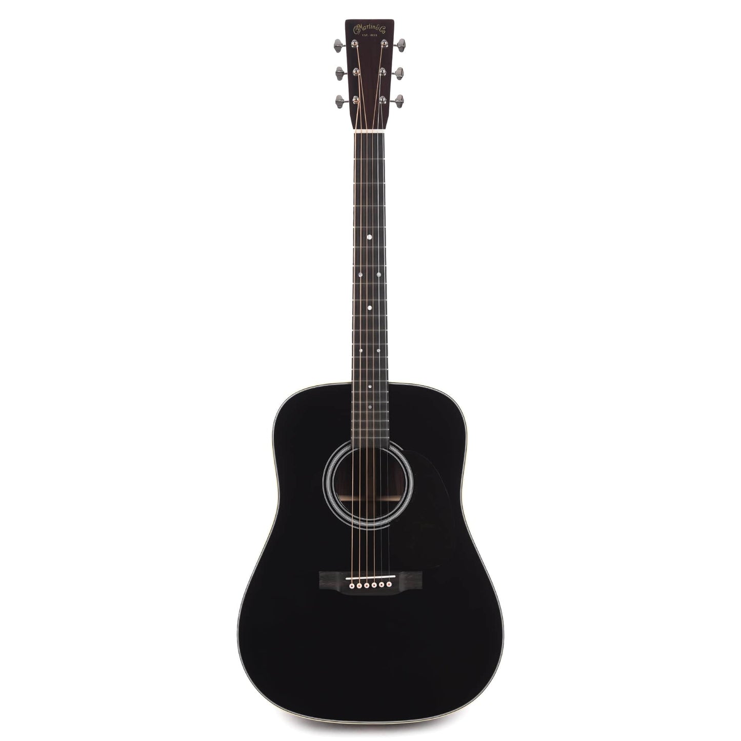 Martin Custom Shop D-28 VTS Sitka Spruce/East Indian Rosewood Black Top Acoustic Guitars / Dreadnought