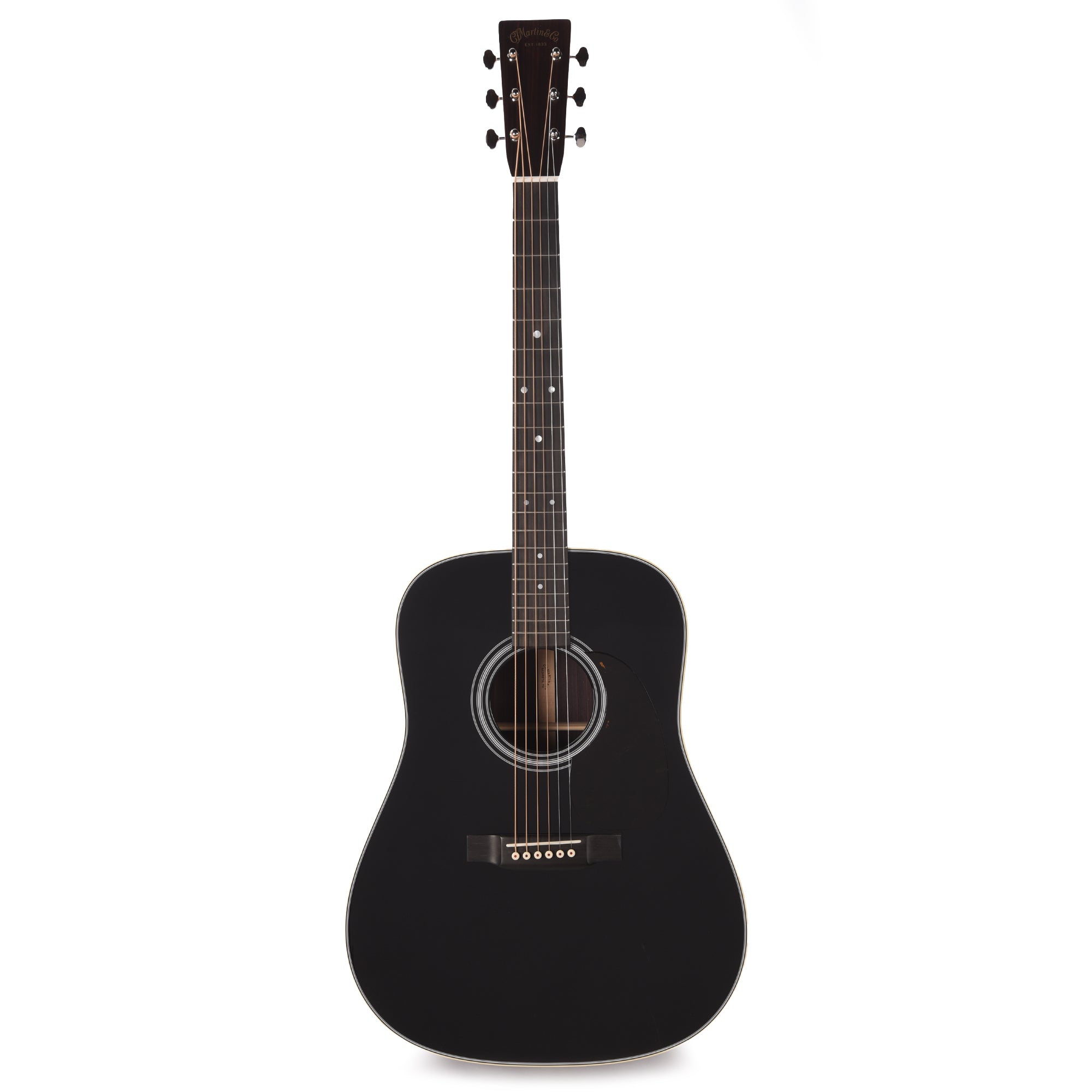 Martin Custom Shop D-28 VTS Sitka Spruce/East Indian Rosewood Black Top Acoustic Guitars / Dreadnought