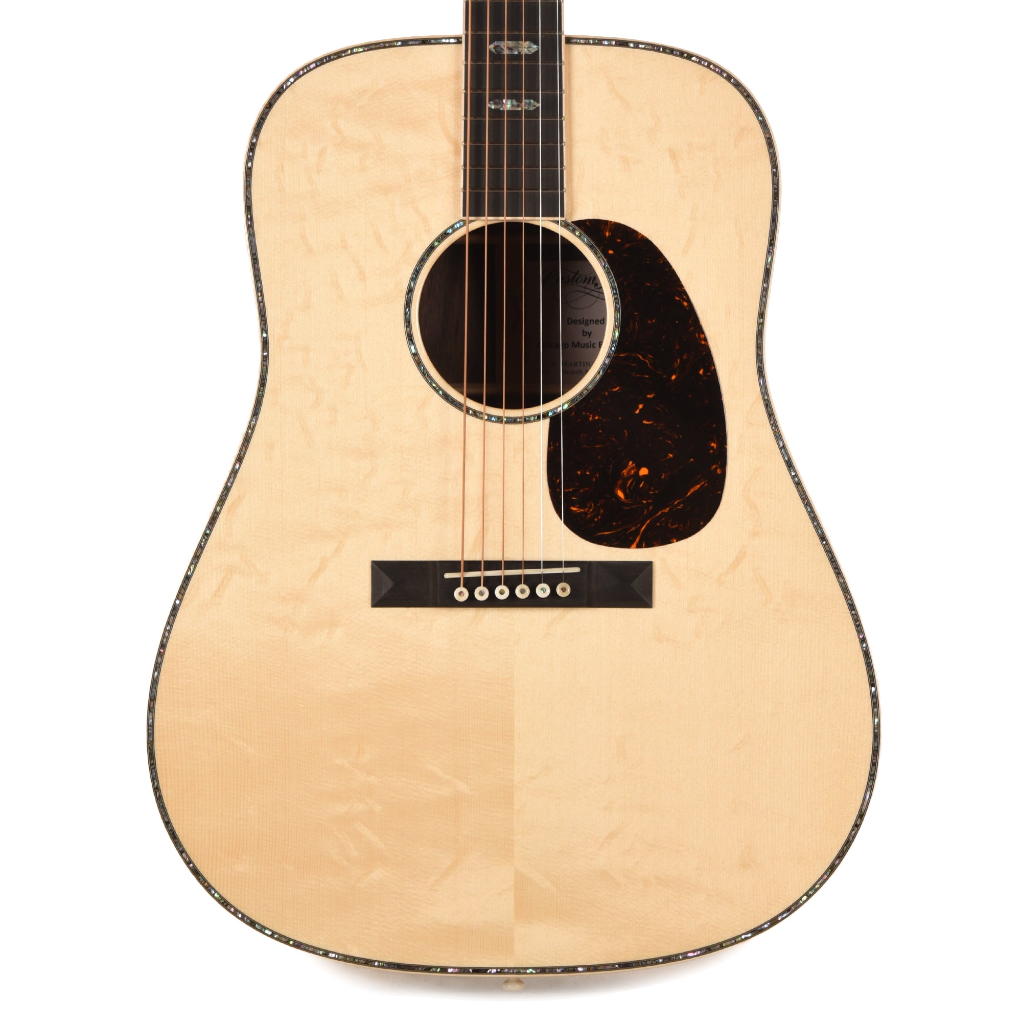 Martin Custom Shop D-41 Style Dreadnought Bearclaw Engelmann Spruce/Wild Grain East Indian Rosewood Natural Acoustic Guitars / Dreadnought