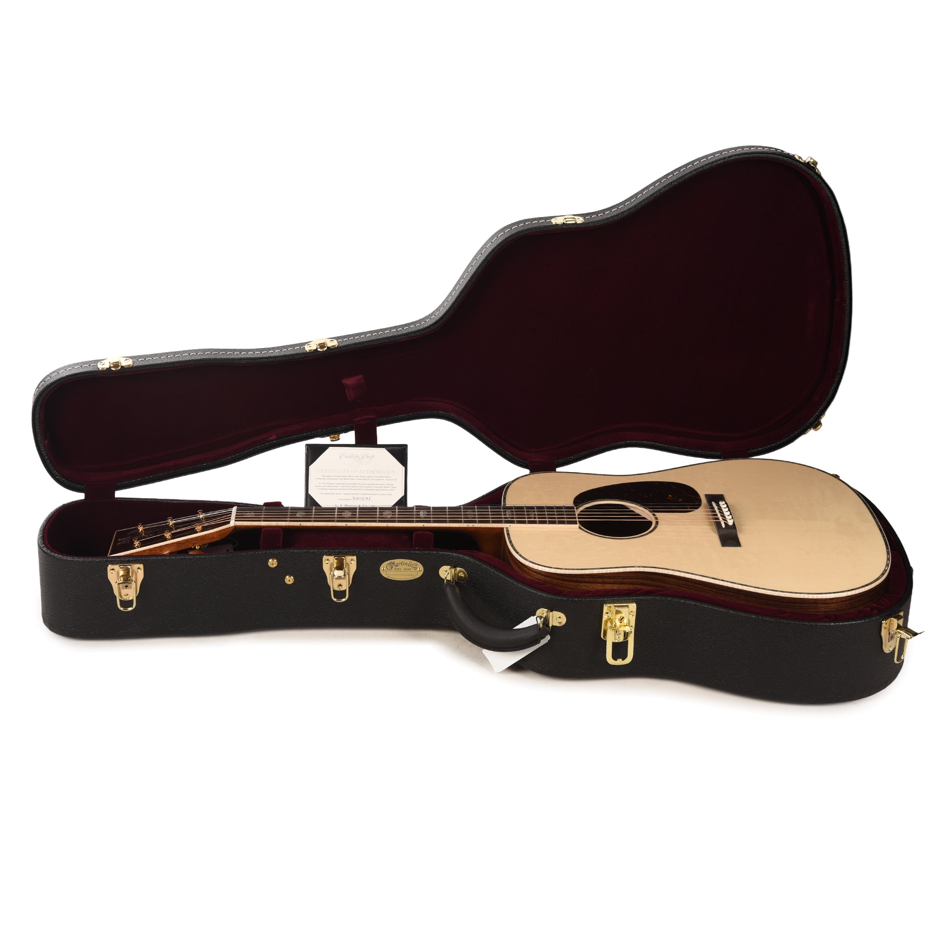 Martin Custom Shop D-41 Style Dreadnought Bearclaw Engelmann Spruce/Wild Grain East Indian Rosewood Natural Acoustic Guitars / Dreadnought