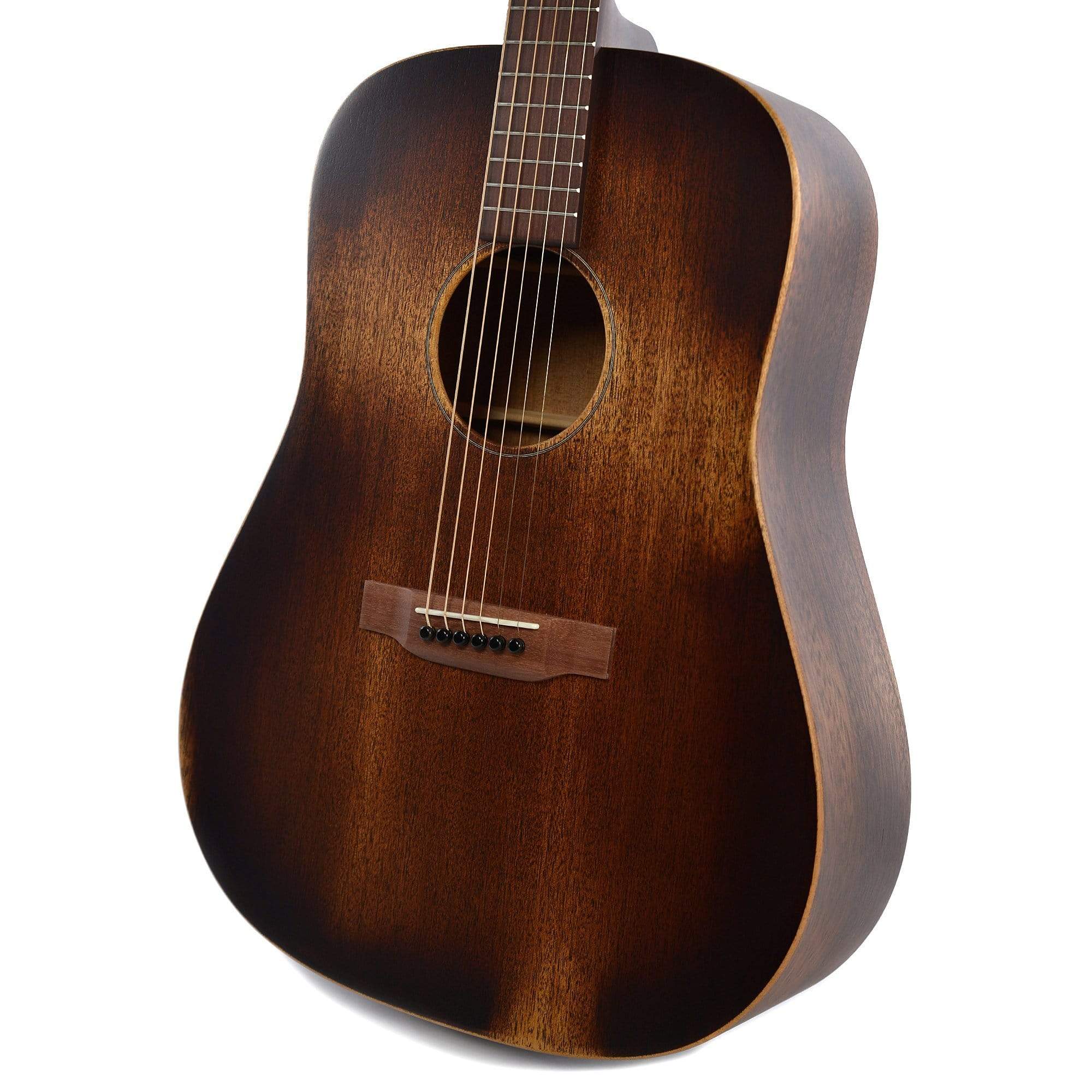 Martin D-15M StreetMaster Mahogany Satin Mahogany Burst Acoustic Guitars / Dreadnought