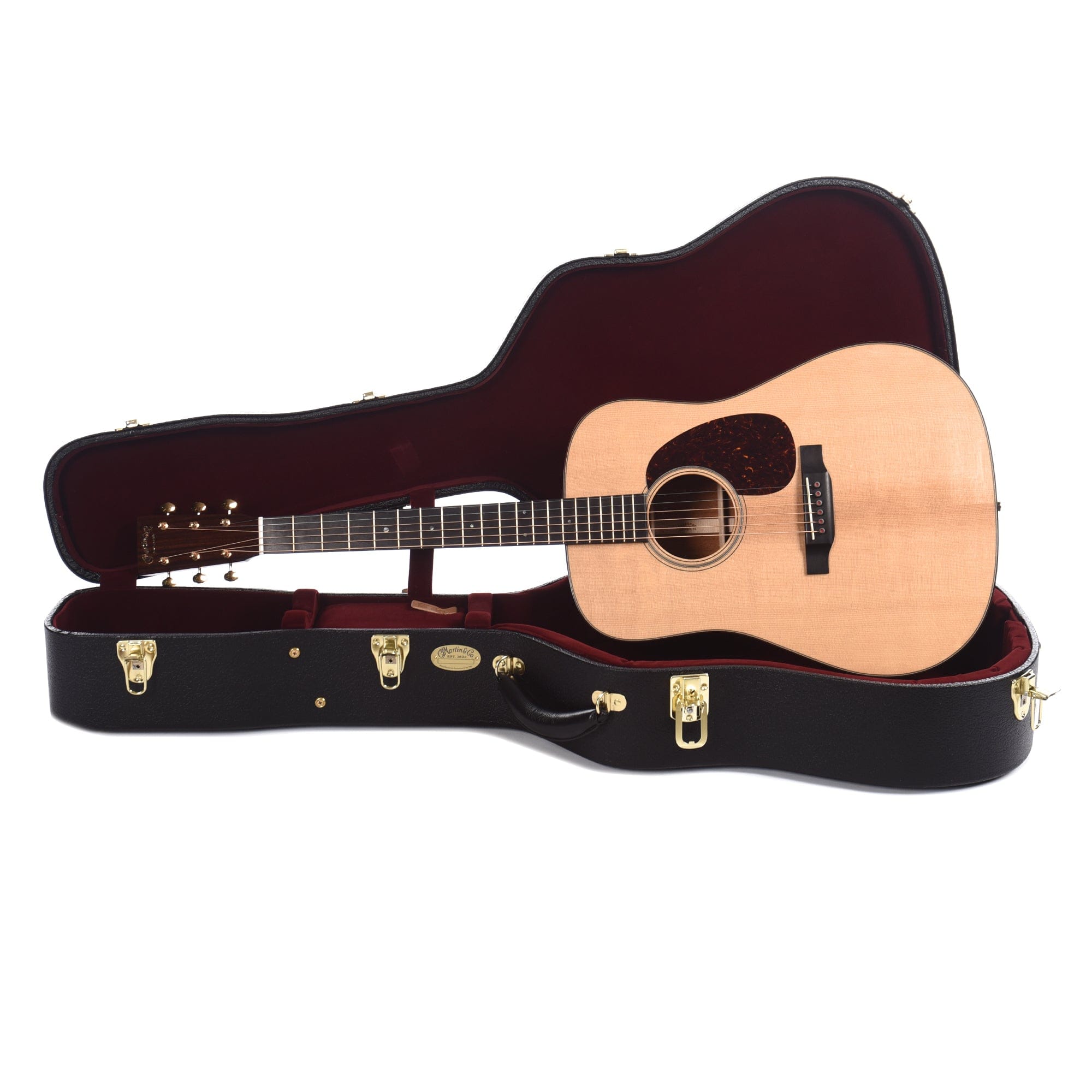 Martin D-18E Modern Deluxe Natural w/Fishman Aura VT Blend Acoustic Guitars / Dreadnought