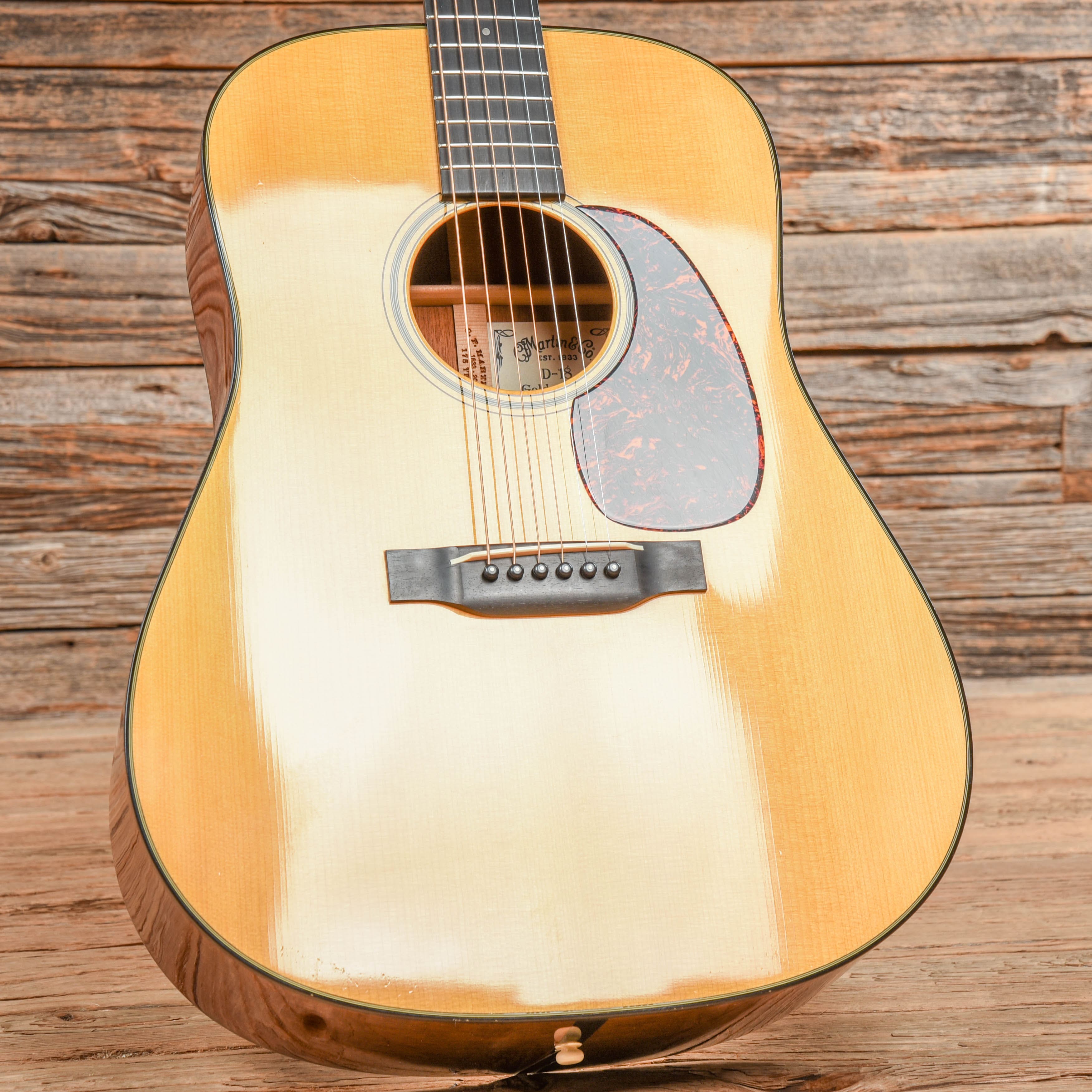 Martin D-18GE Natural 2008 Acoustic Guitars / Dreadnought