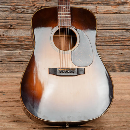 Martin D-19 Sunburst Refin 1977 Acoustic Guitars / Dreadnought
