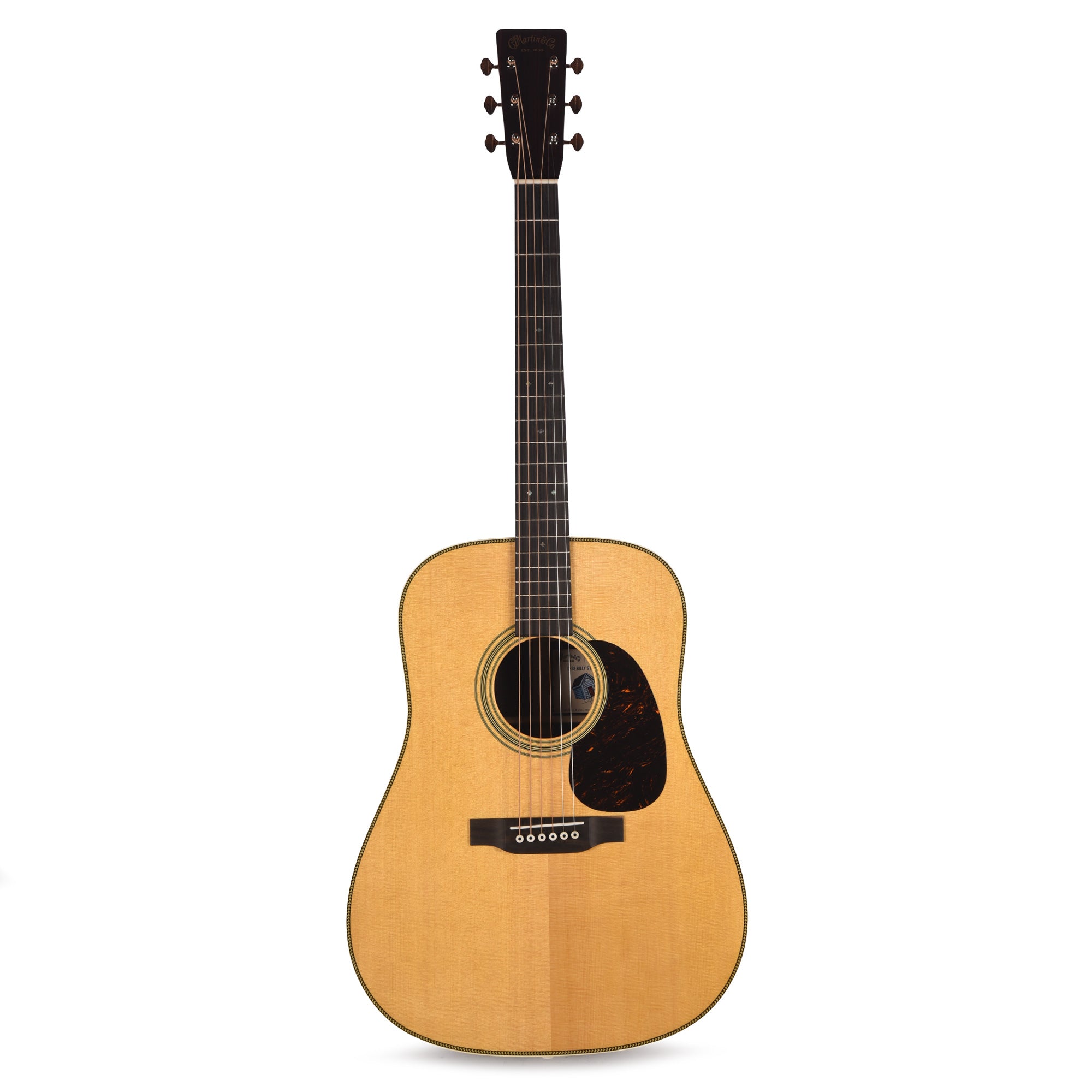 Martin D-28 Billy Strings Spruce/East Indian Rosewood Antique Toner Natural Acoustic Guitars / Dreadnought