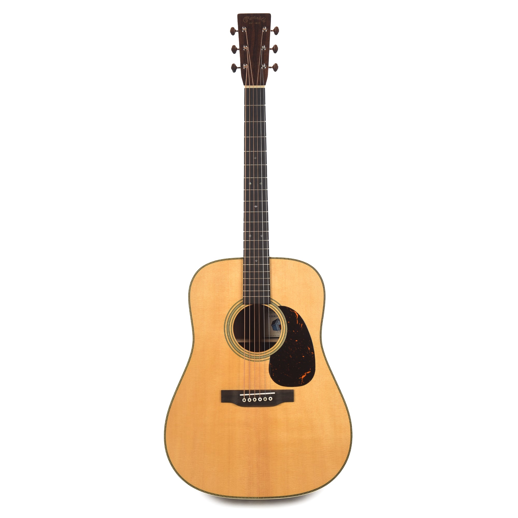 Martin D-28 Billy Strings Spruce/East Indian Rosewood Natural Acoustic Guitars / Dreadnought