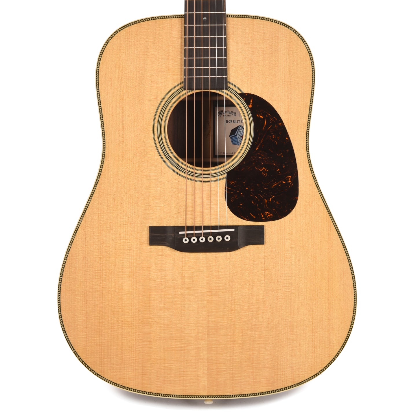 Martin D-28 Billy Strings Spruce/East Indian Rosewood Natural Acoustic Guitars / Dreadnought