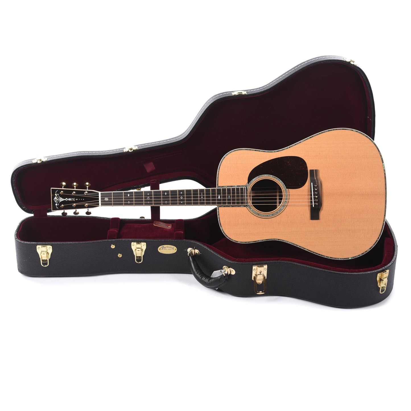Martin D-45 Modern Deluxe Natural Acoustic Guitars / Dreadnought