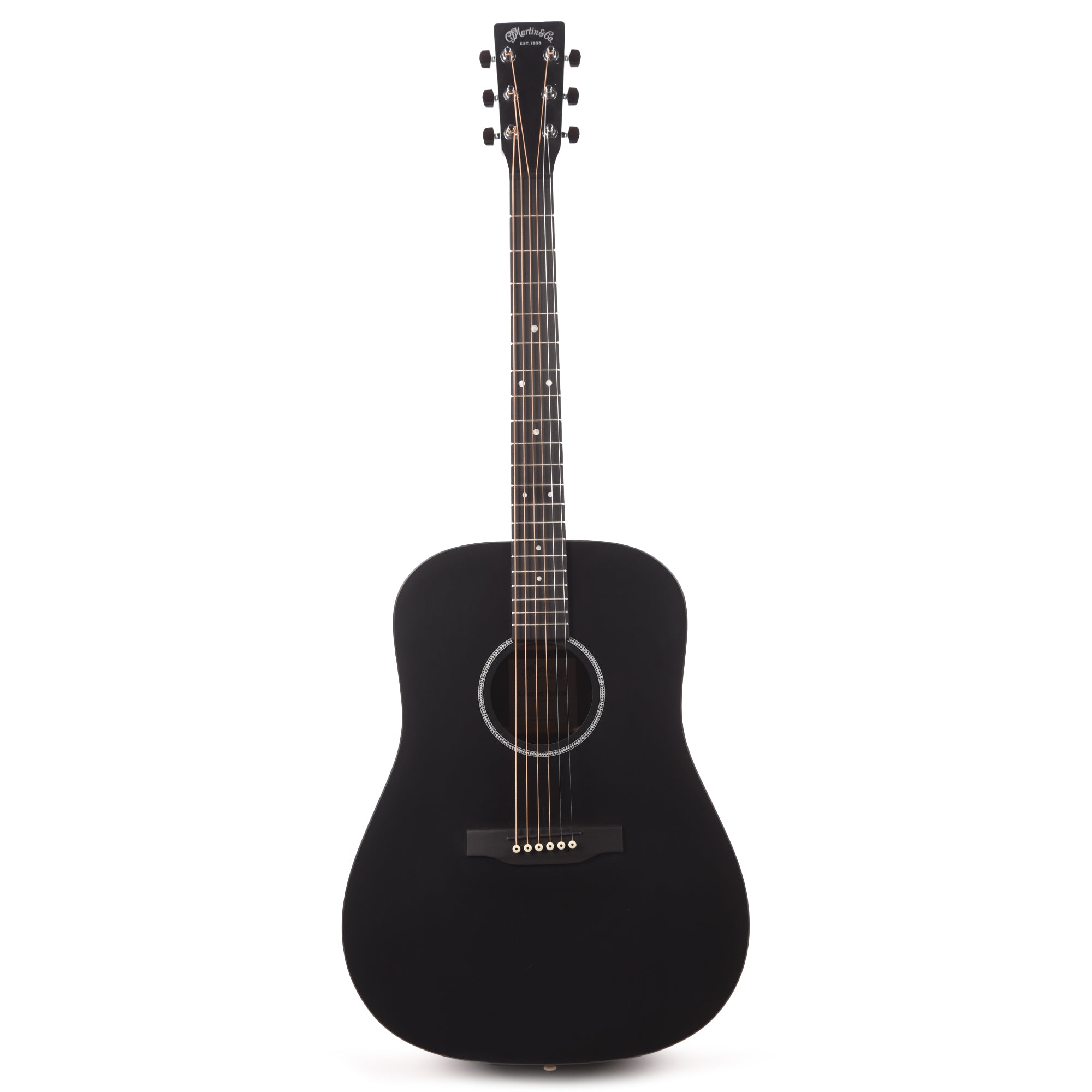 Martin D-X1 Black HPL Black Acoustic Guitars / Dreadnought