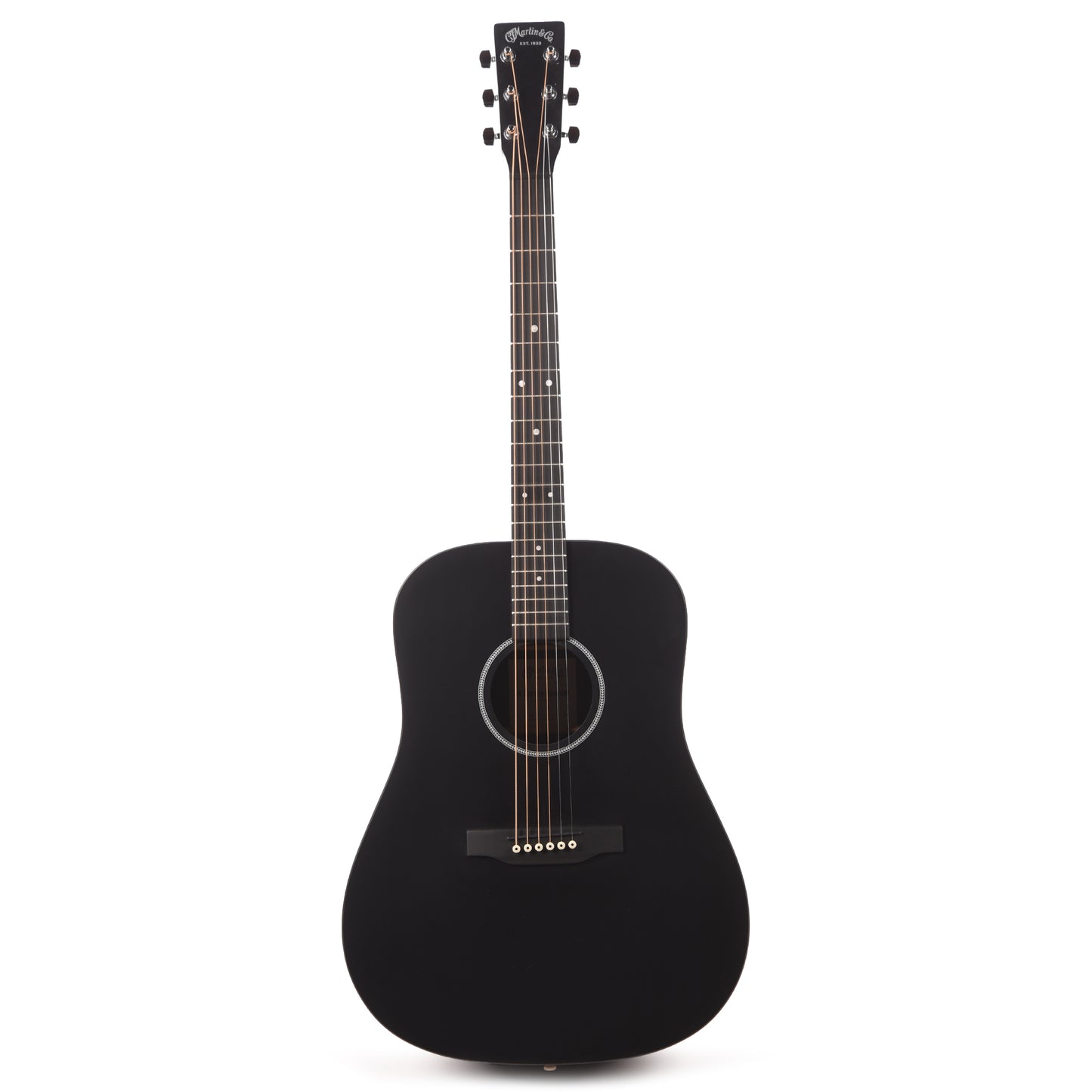 Martin D-X1 Black HPL Black Acoustic Guitars / Dreadnought