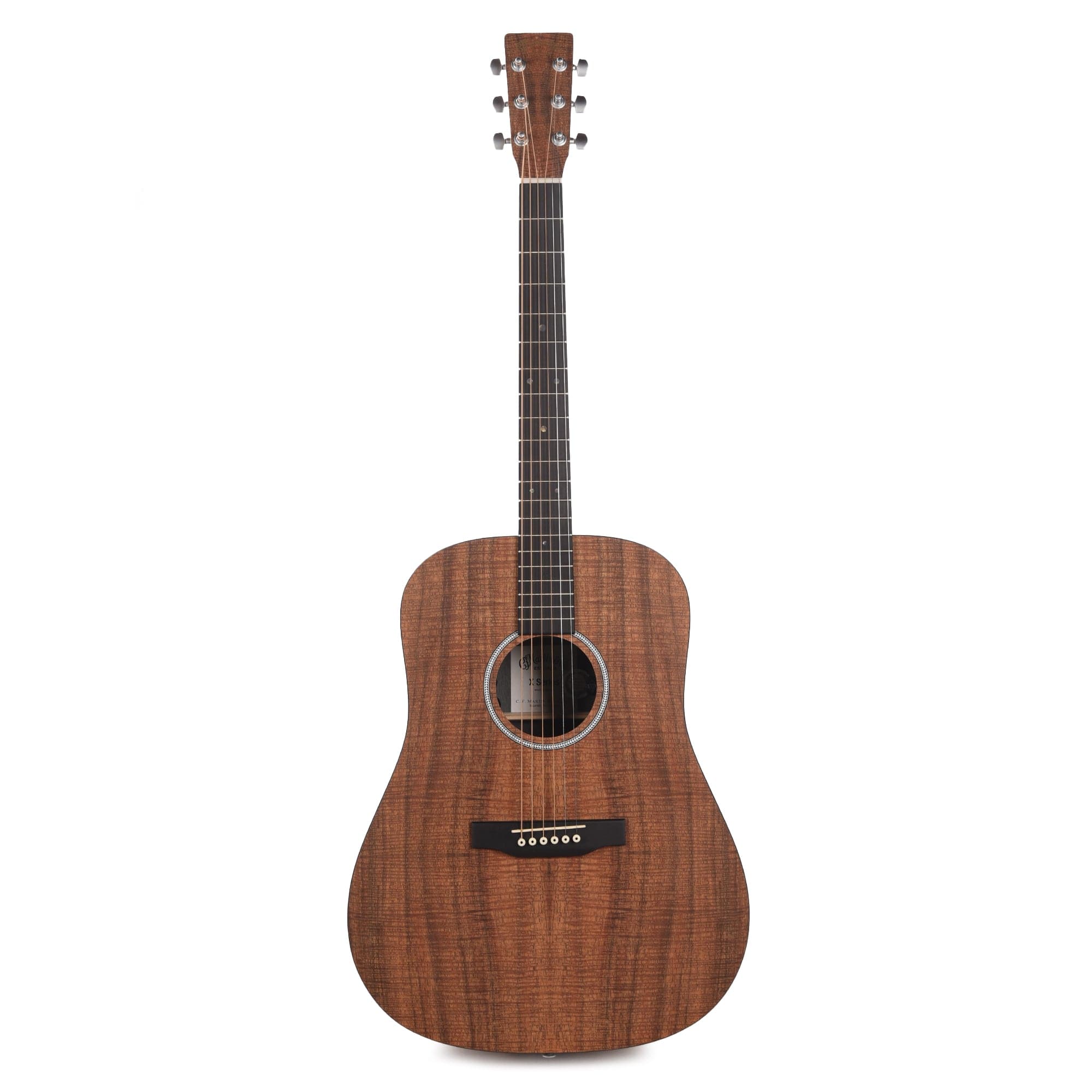 Martin D-X1E Figured Koa Pattern HPL Natural Acoustic Guitars / Dreadnought