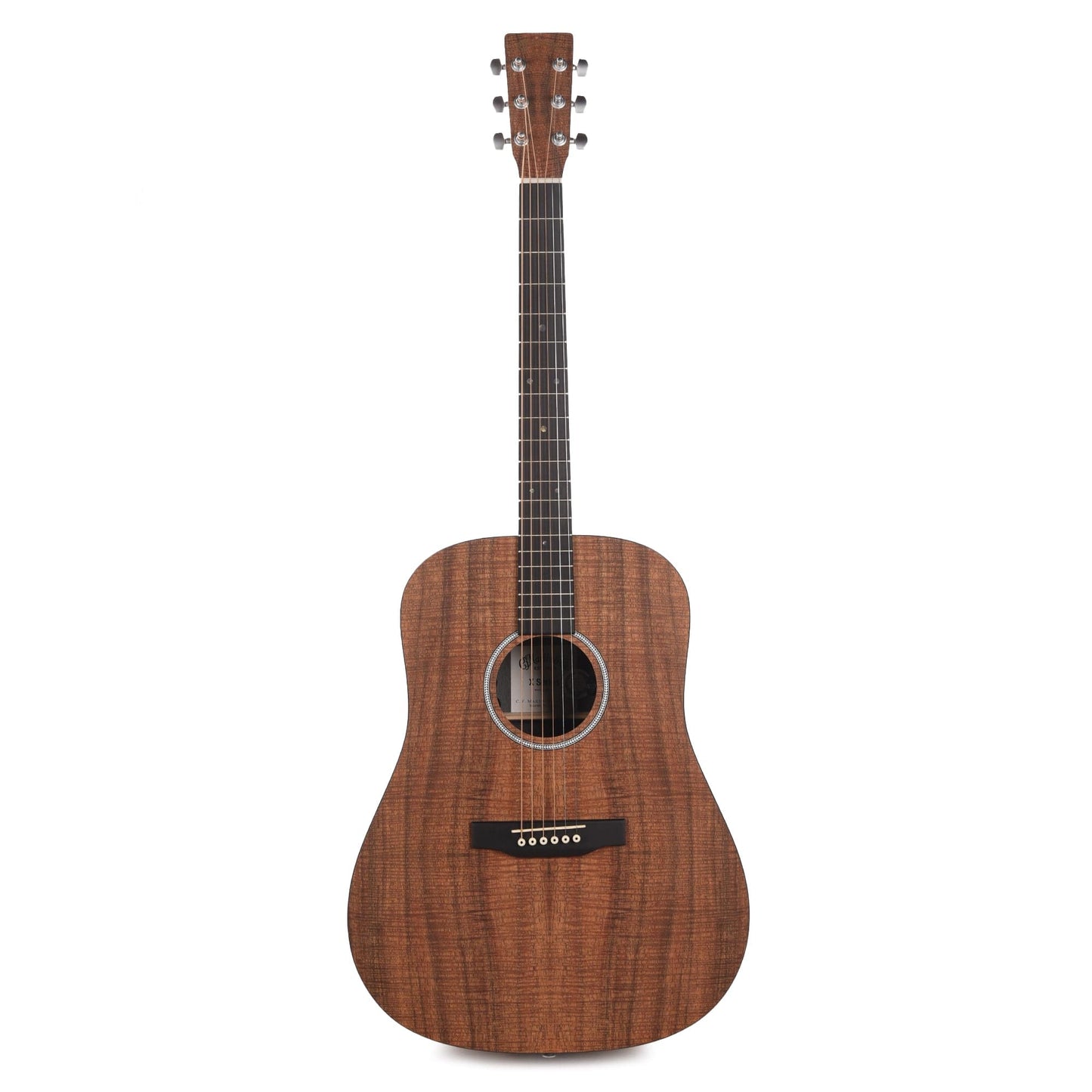 Martin D-X1E Figured Koa Pattern HPL Natural Acoustic Guitars / Dreadnought