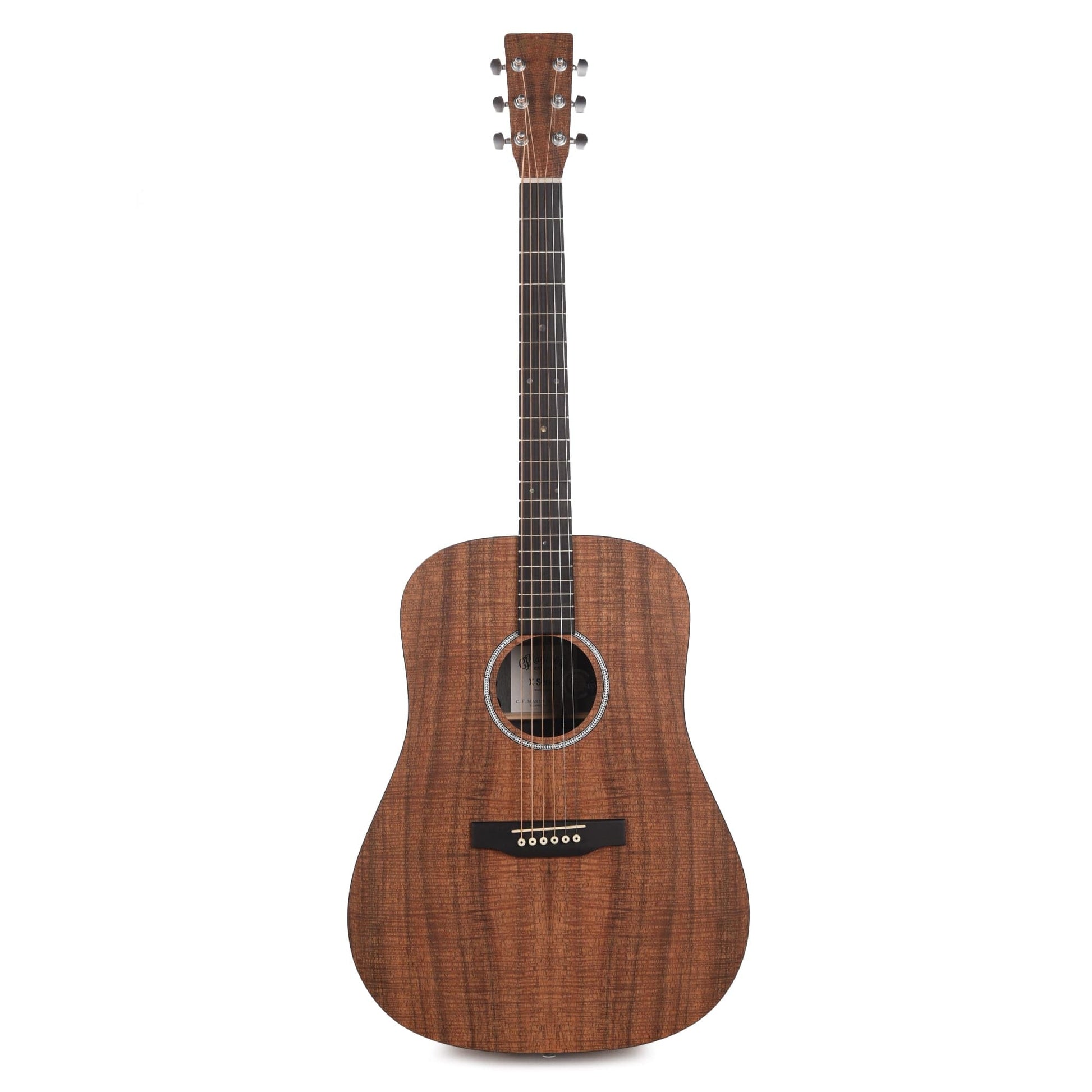 Martin D-X1E Figured Koa Pattern HPL Natural Acoustic Guitars / Dreadnought