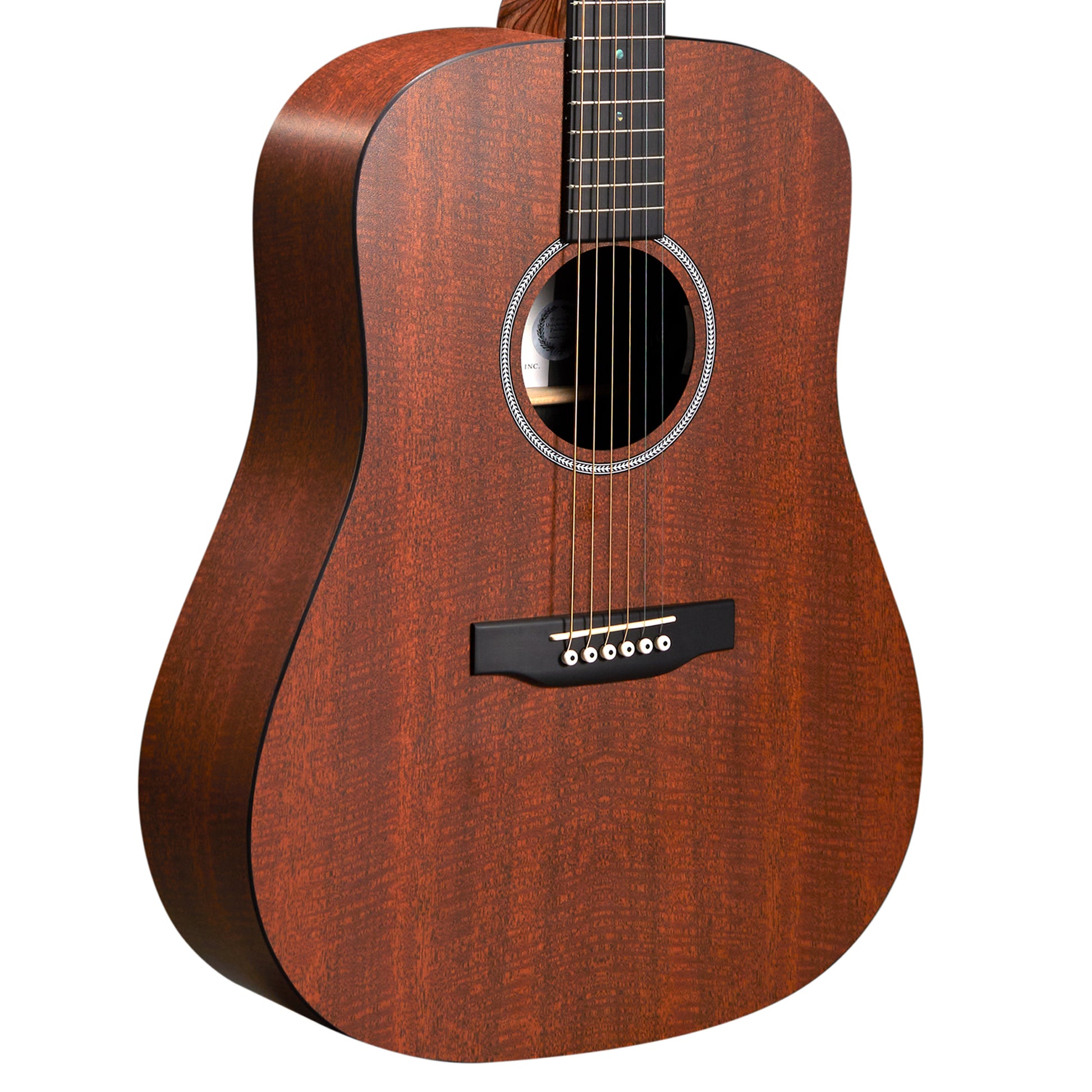 Martin D-X1E Figured Mahogany Pattern HPL Natural Acoustic Guitars / Dreadnought