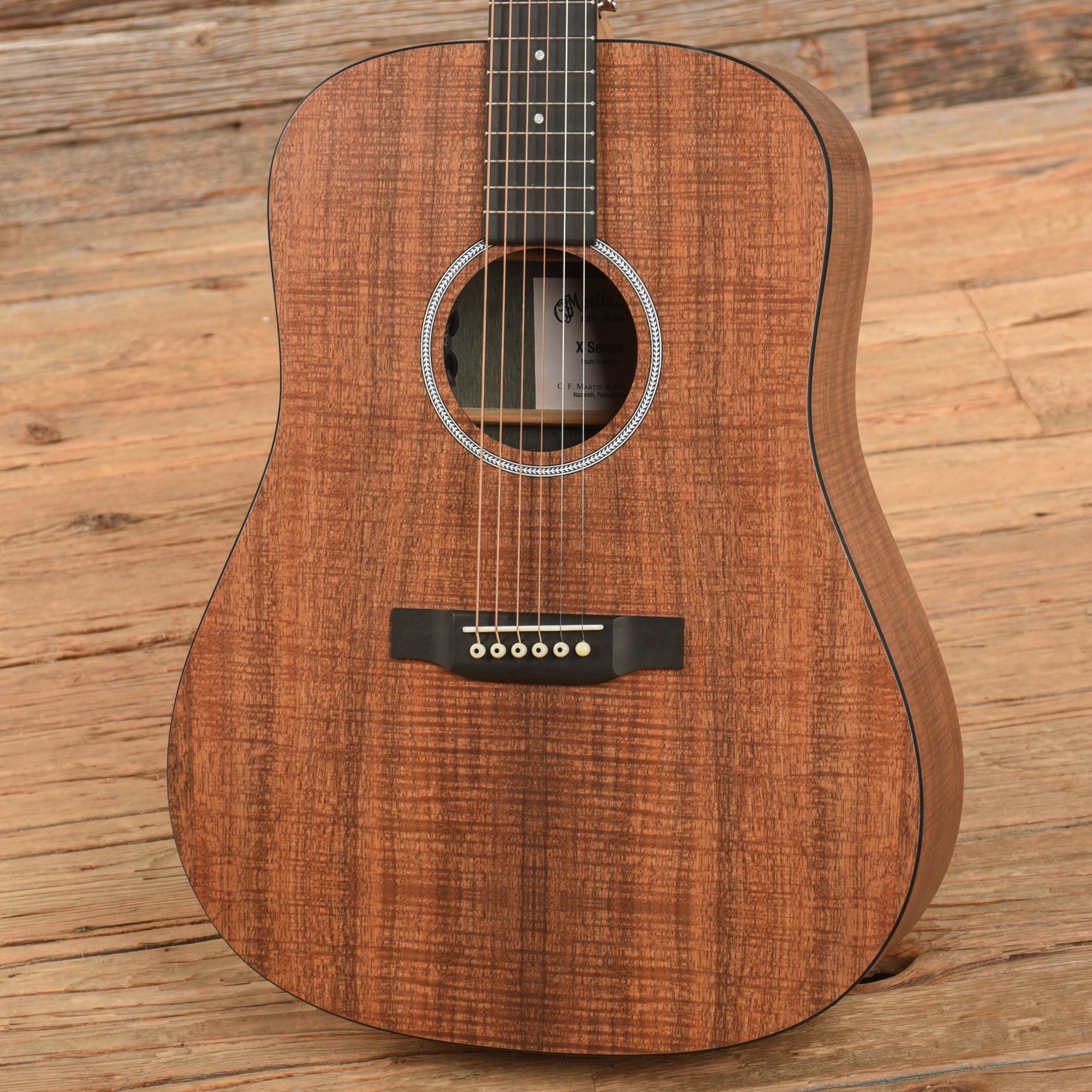 Martin D-X1E HPL Koa w/Fishman MX Acoustic Guitars / Dreadnought