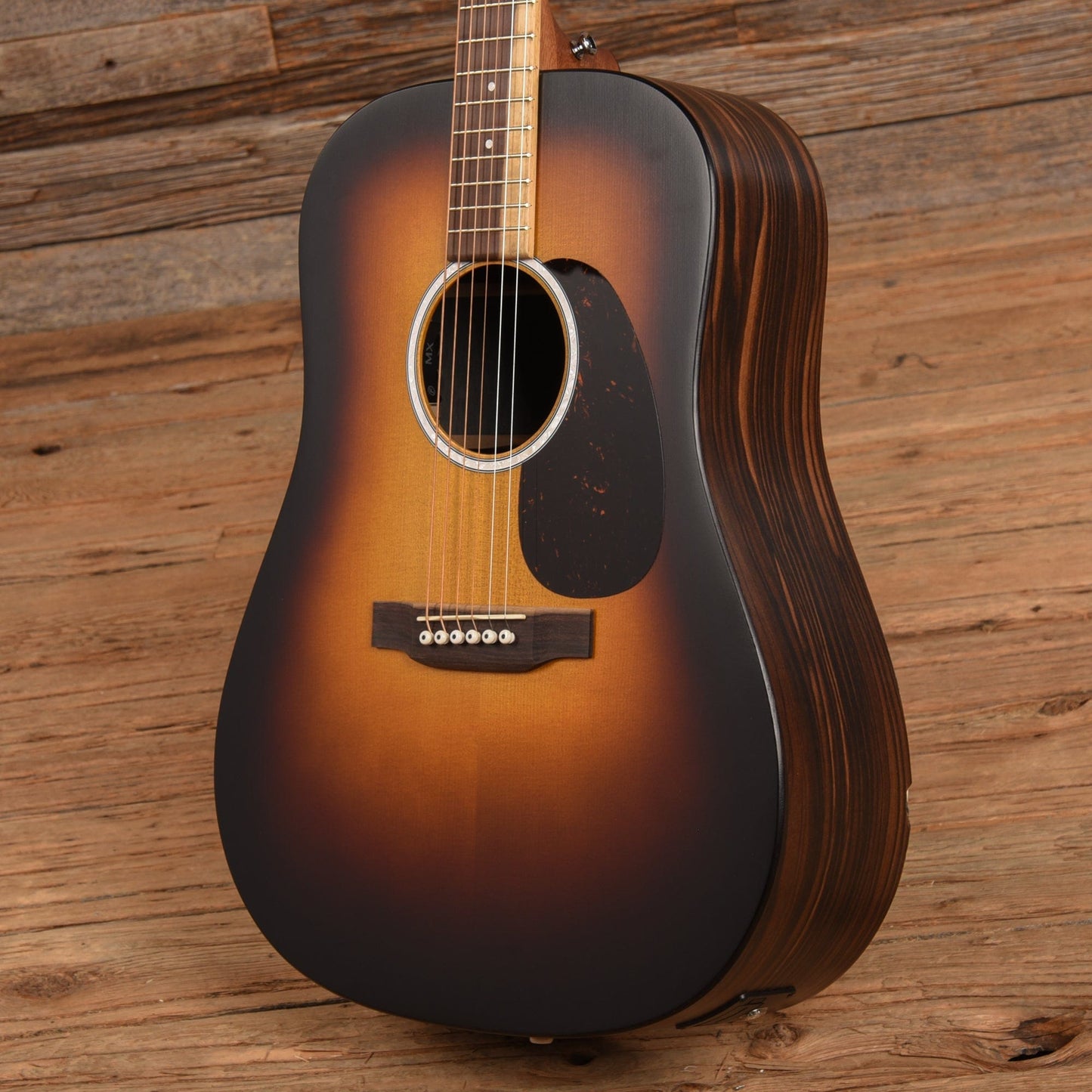 Martin D-X2E Burst Sitka/Macassar HPL w/Fishman MX Acoustic Guitars / Dreadnought
