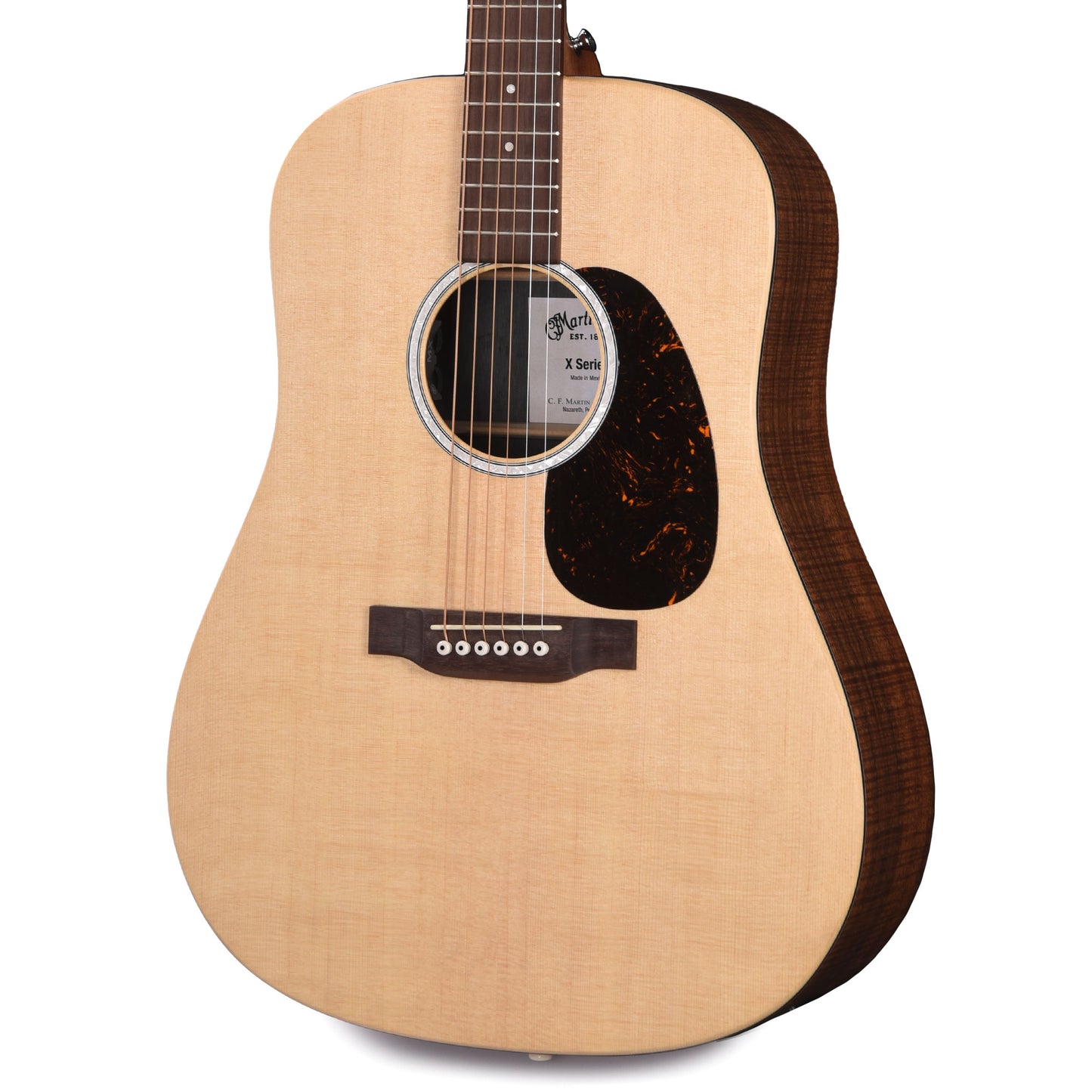 Martin D-X2E Sitka/Koa HPL w/Fishman MX Acoustic Guitars / Dreadnought