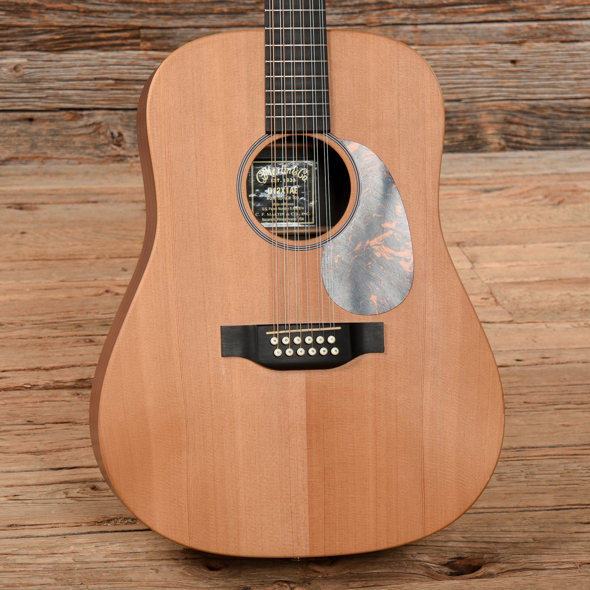 Martin D12X1AE Natural 2012 Acoustic Guitars / Dreadnought
