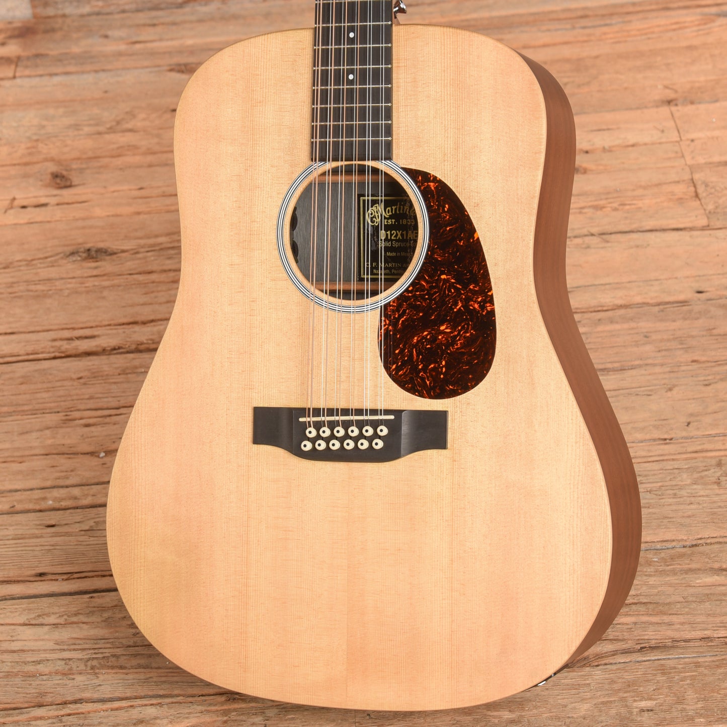 Martin D12X1AE Natural 2016 Acoustic Guitars / Dreadnought