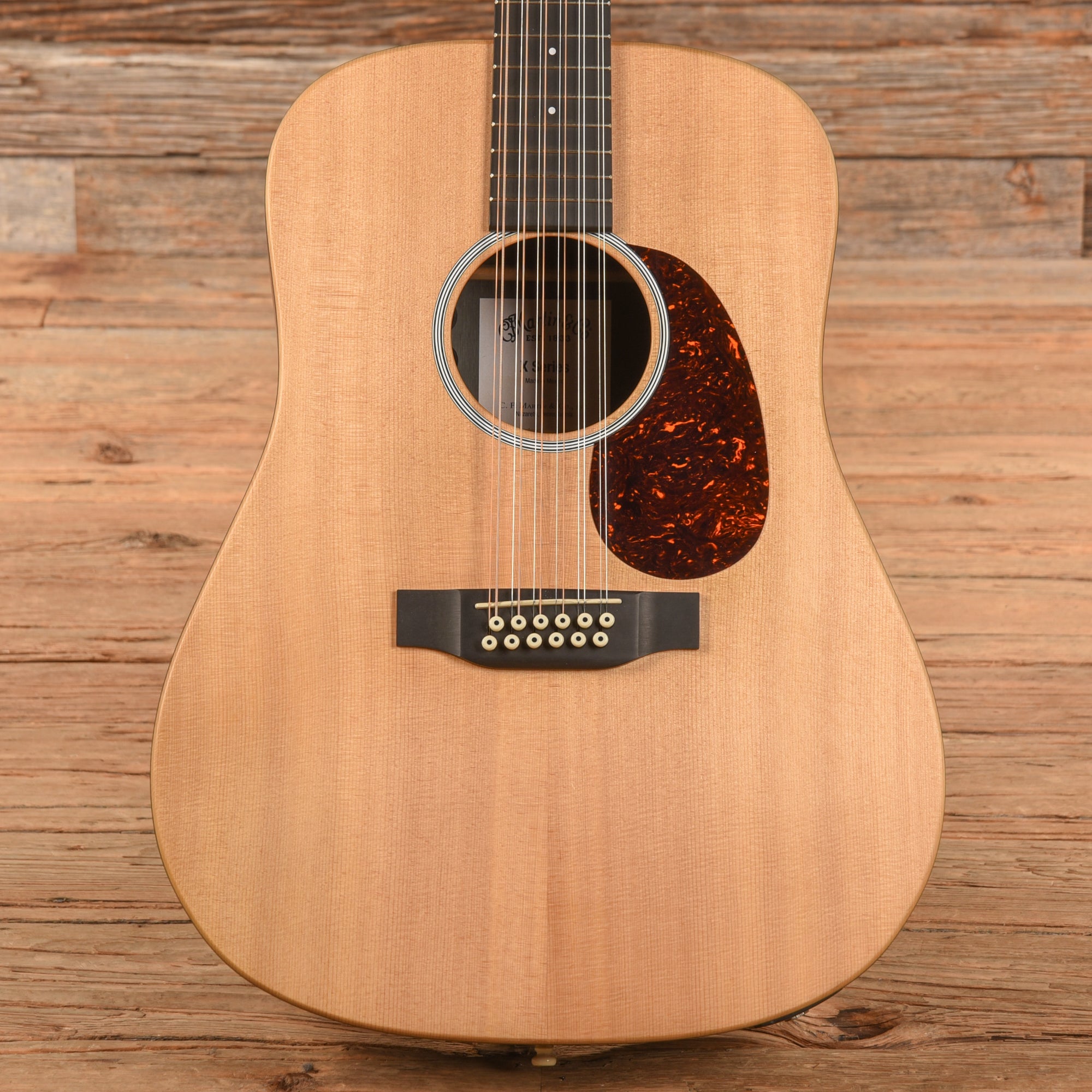Martin D12X1AE Natural Acoustic Guitars / Dreadnought