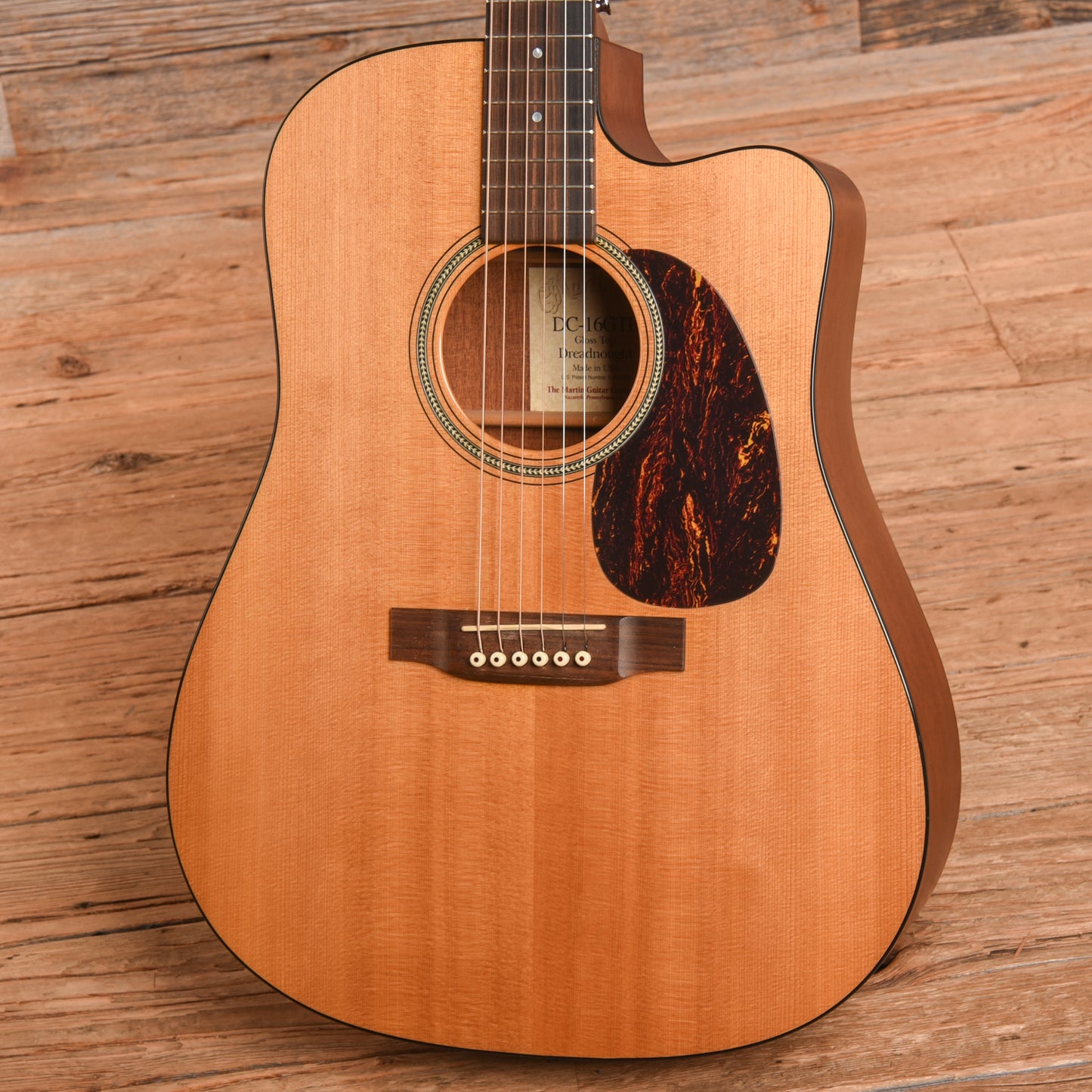 Martin DC-16GTE Natural 2005 Acoustic Guitars / Dreadnought