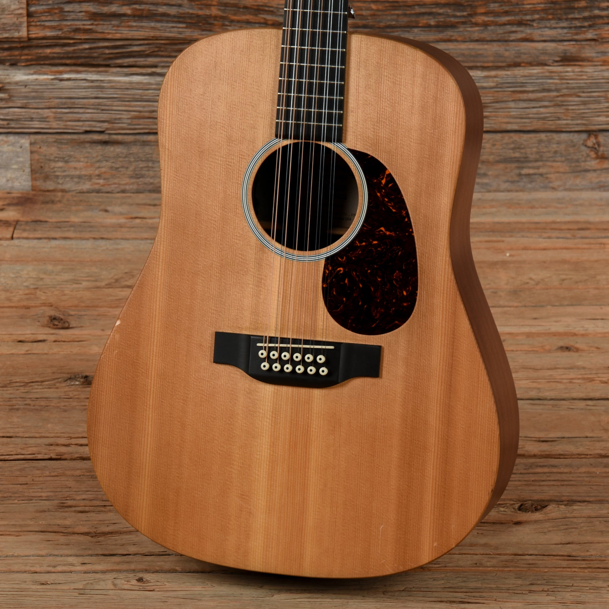 Martin DX2e 12-String Natural Acoustic Guitars / Dreadnought