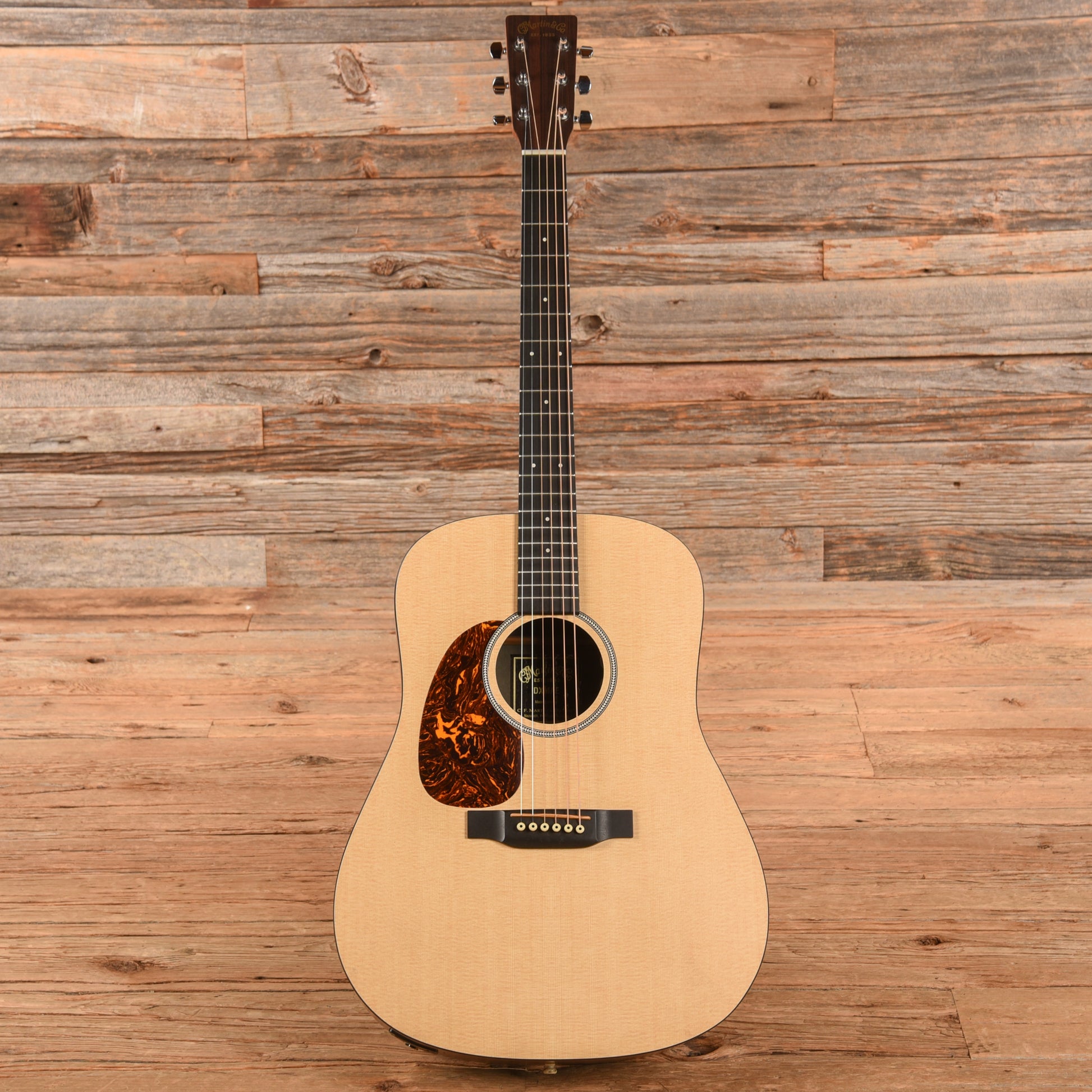 Martin DXMAE Natural 2016 LEFTY Acoustic Guitars / Dreadnought