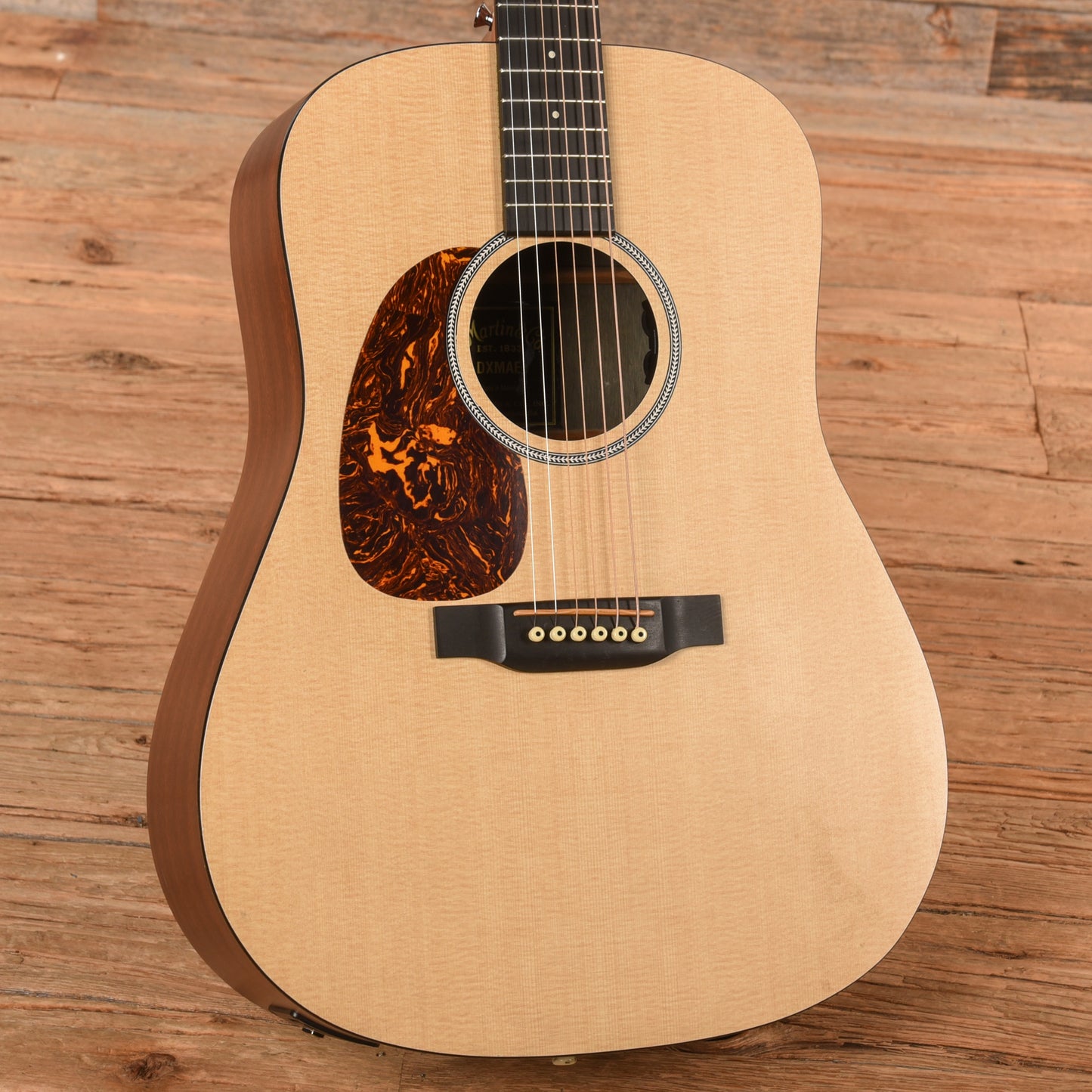 Martin DXMAE Natural 2016 LEFTY Acoustic Guitars / Dreadnought