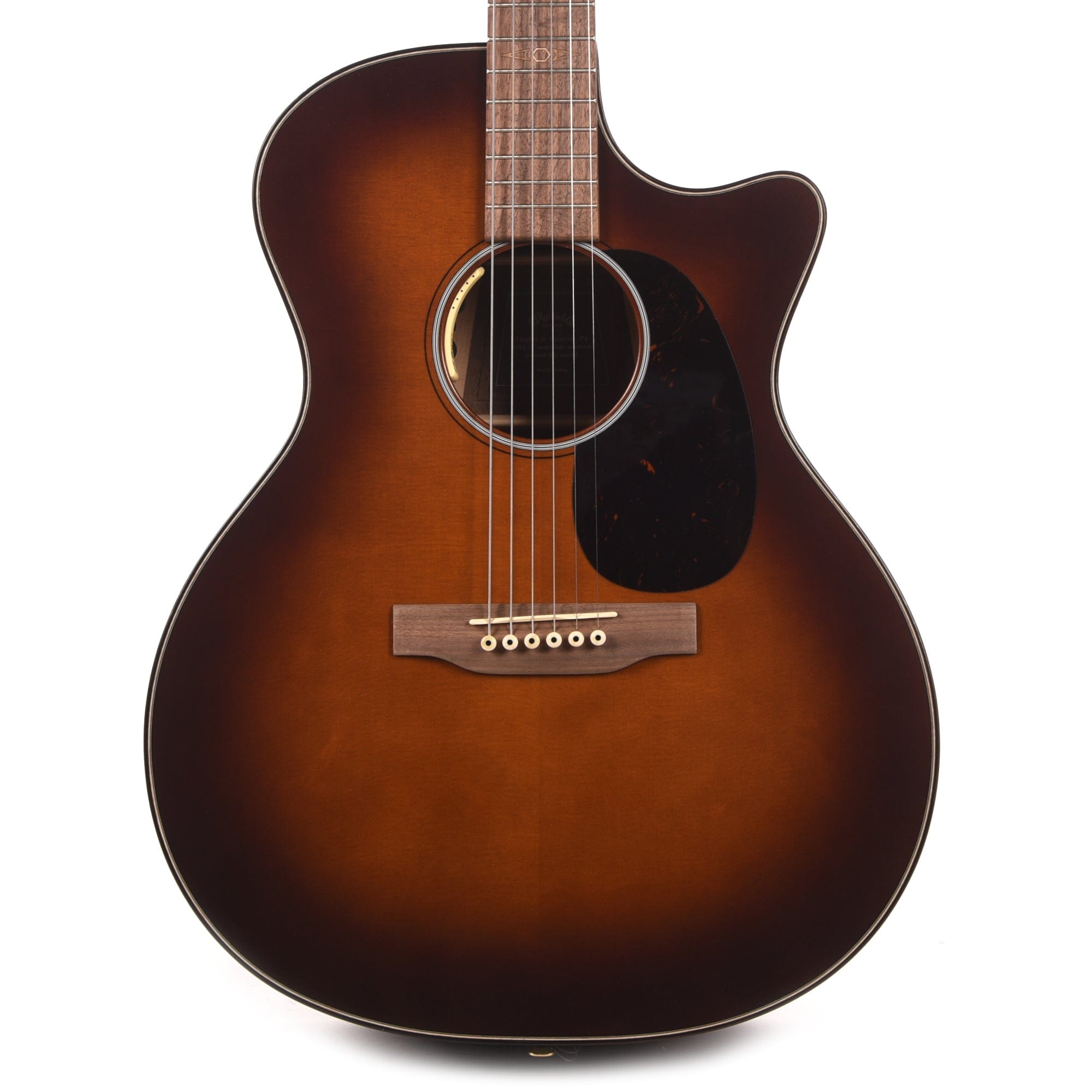 Martin Inception Bracing Martin GPCE Inception Maple European Spruce/Three-Piece Maple with Bla ...