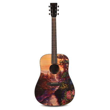 Martin Limited Edition D-11 Custom Stained Glass Ink Spruce/Sapele Acoustic Guitars / Dreadnought
