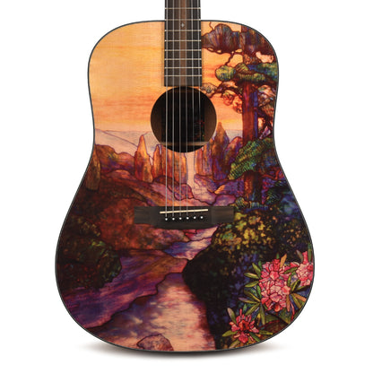 Martin Limited Edition D-11 Custom Stained Glass Ink Spruce/Sapele Acoustic Guitars / Dreadnought