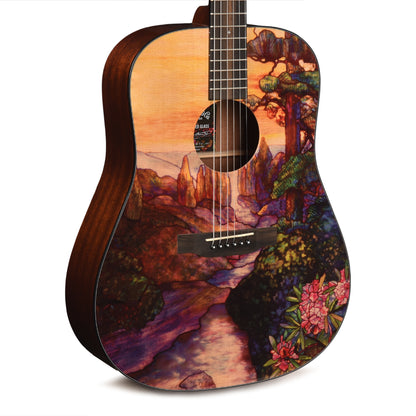 Martin Limited Edition D-11 Custom Stained Glass Ink Spruce/Sapele Acoustic Guitars / Dreadnought