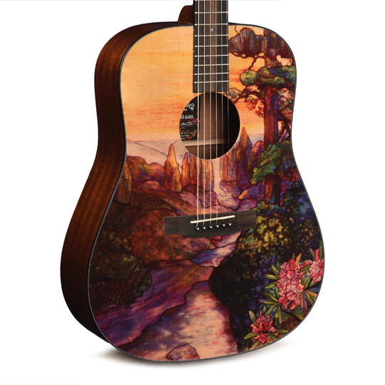 Martin Limited Edition D-11 Custom Stained Glass Ink Spruce/Sapele Acoustic Guitars / Dreadnought