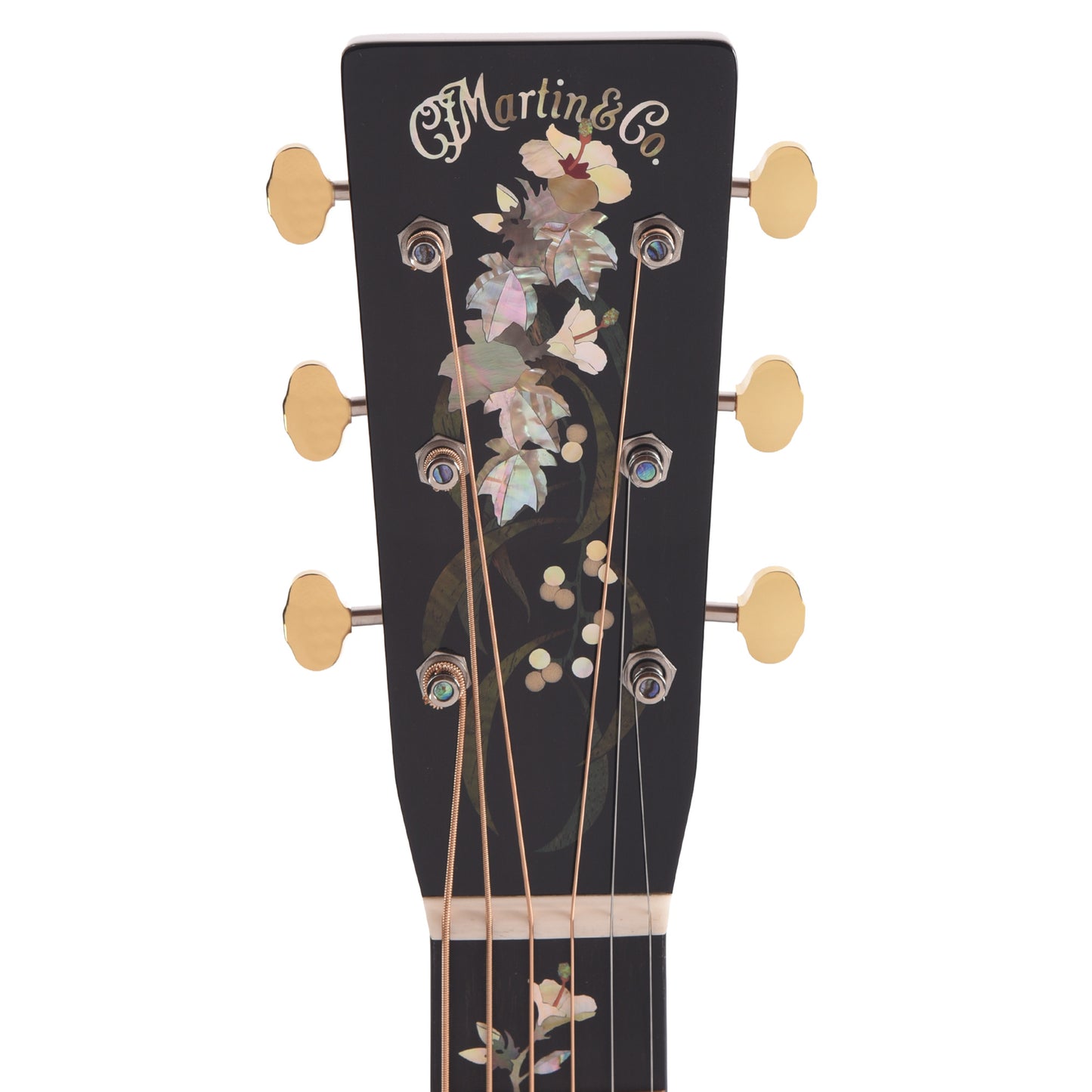 Martin Limited Edition O'ahu K-42 Hibiscus Reclaimed Sitka Spruce/Figured Koa Dark Toasted Burst Acoustic Guitars / Dreadnought