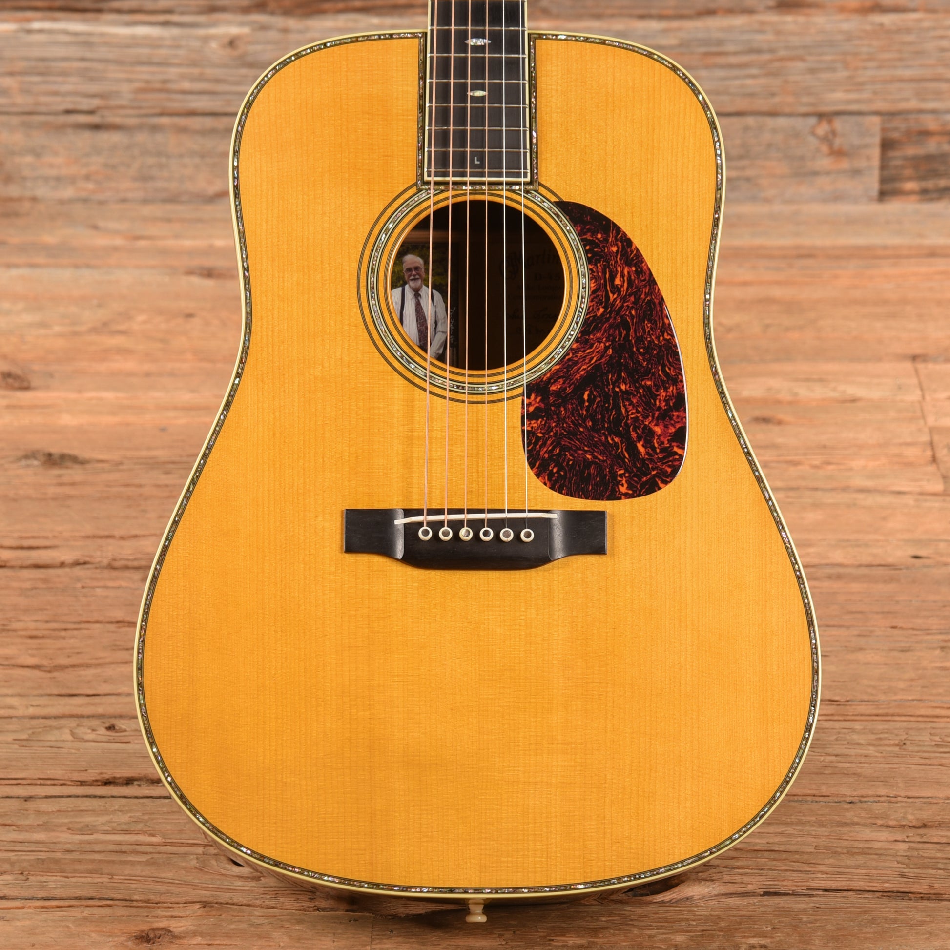 Martin Mike Longworth Commemorative D-45 Natural Acoustic Guitars / Dreadnought