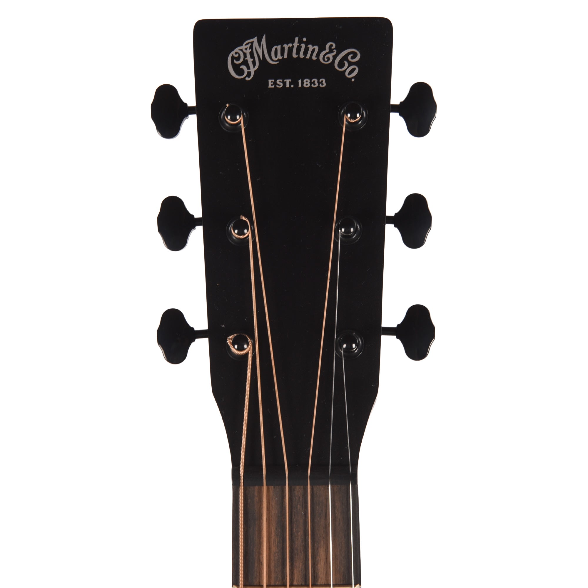 Martin Road Series DC-10E Modern Spruce/Sapele Black Acoustic Guitars / Dreadnought