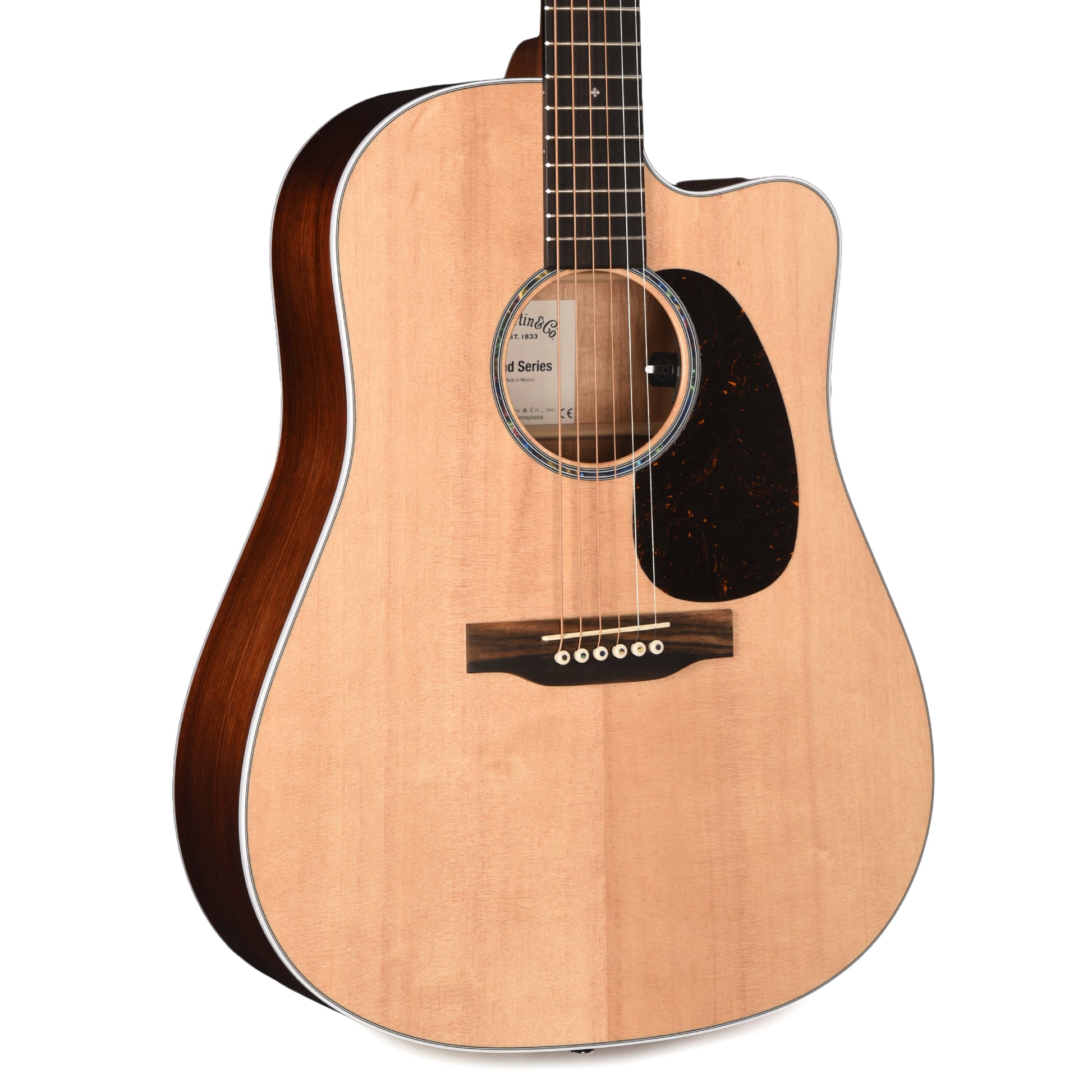 Martin Road Series DC-13E Modern Spruce/Koa Fine Veneer Natural Acoustic Guitars / Dreadnought
