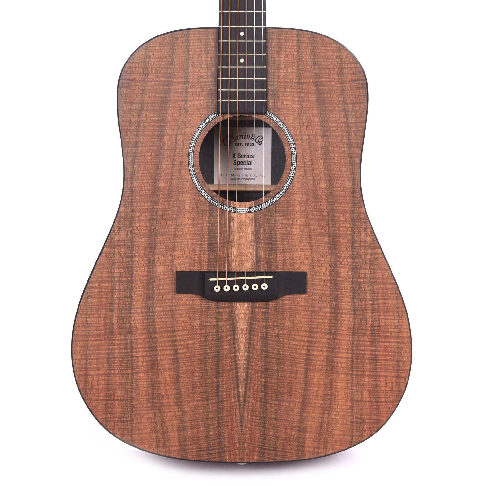 Martin Special Summer X Series HPL Koa Dreadnought Natural Acoustic Guitars / Dreadnought