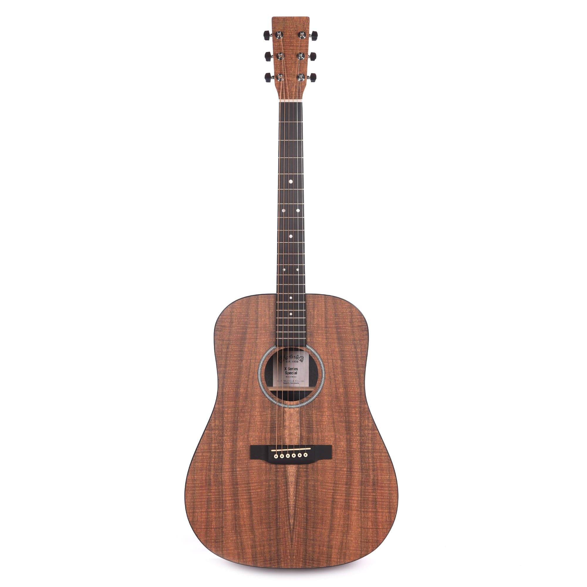 Martin Special Summer X Series HPL Koa Dreadnought Natural Acoustic Guitars / Dreadnought