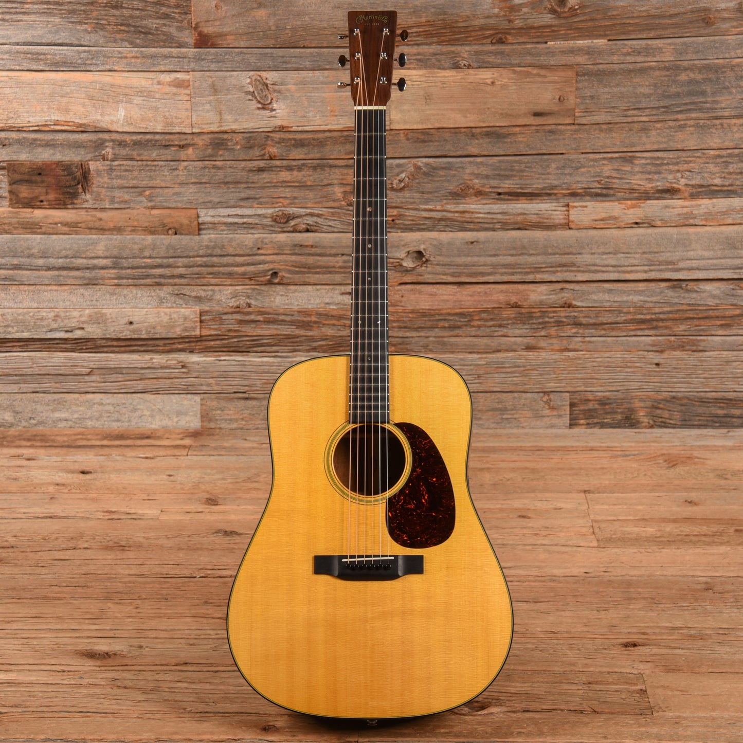 Martin Standard Series D-18 Natural 2014 Acoustic Guitars / Dreadnought