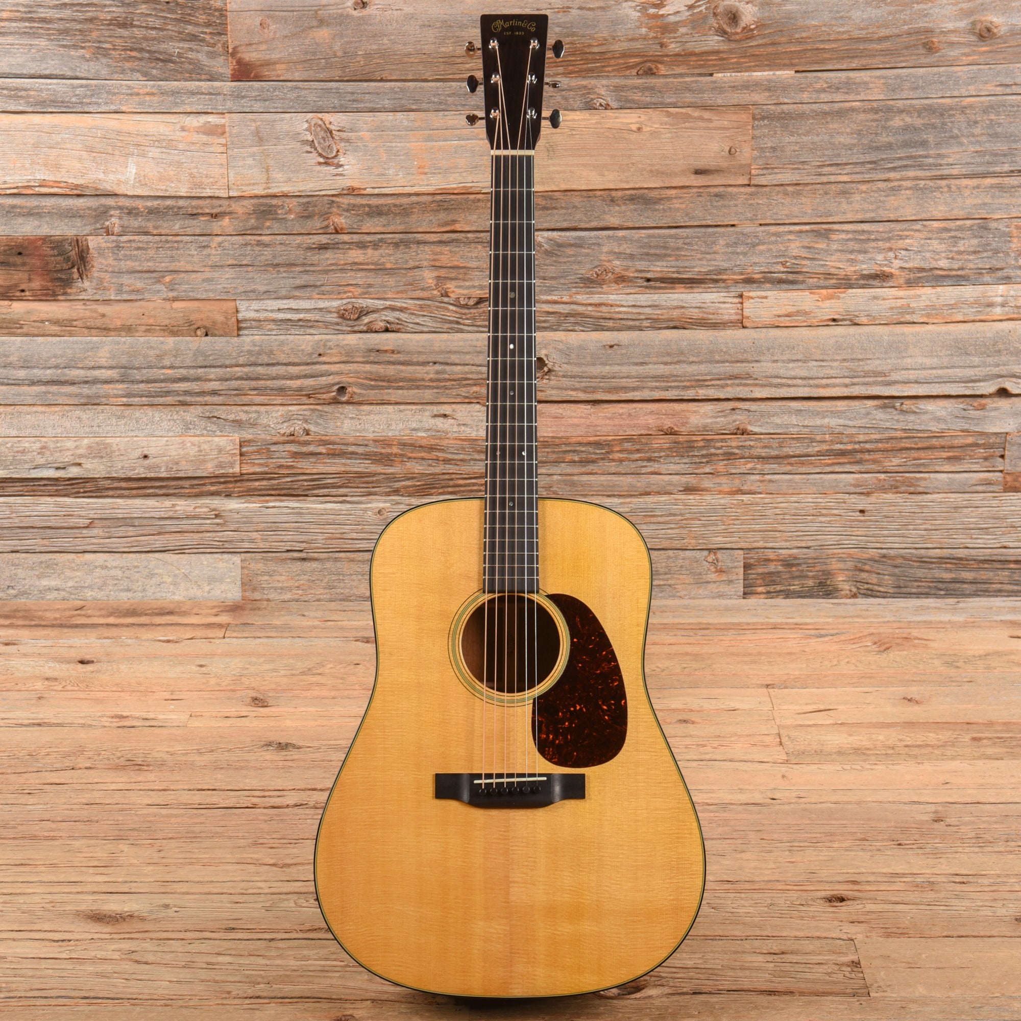 Martin Standard Series D-18 Natural 2021 Acoustic Guitars / Dreadnought