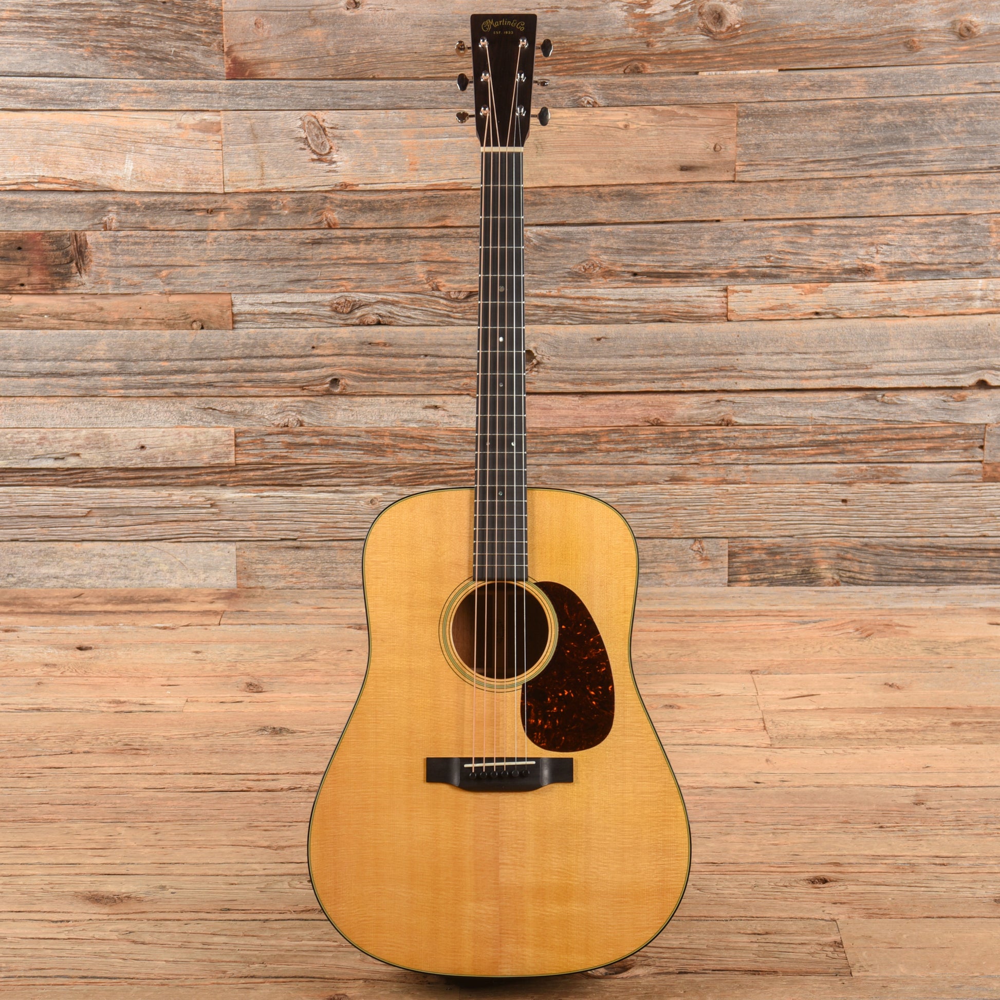 Martin Standard Series D-18 Natural 2021 Acoustic Guitars / Dreadnought