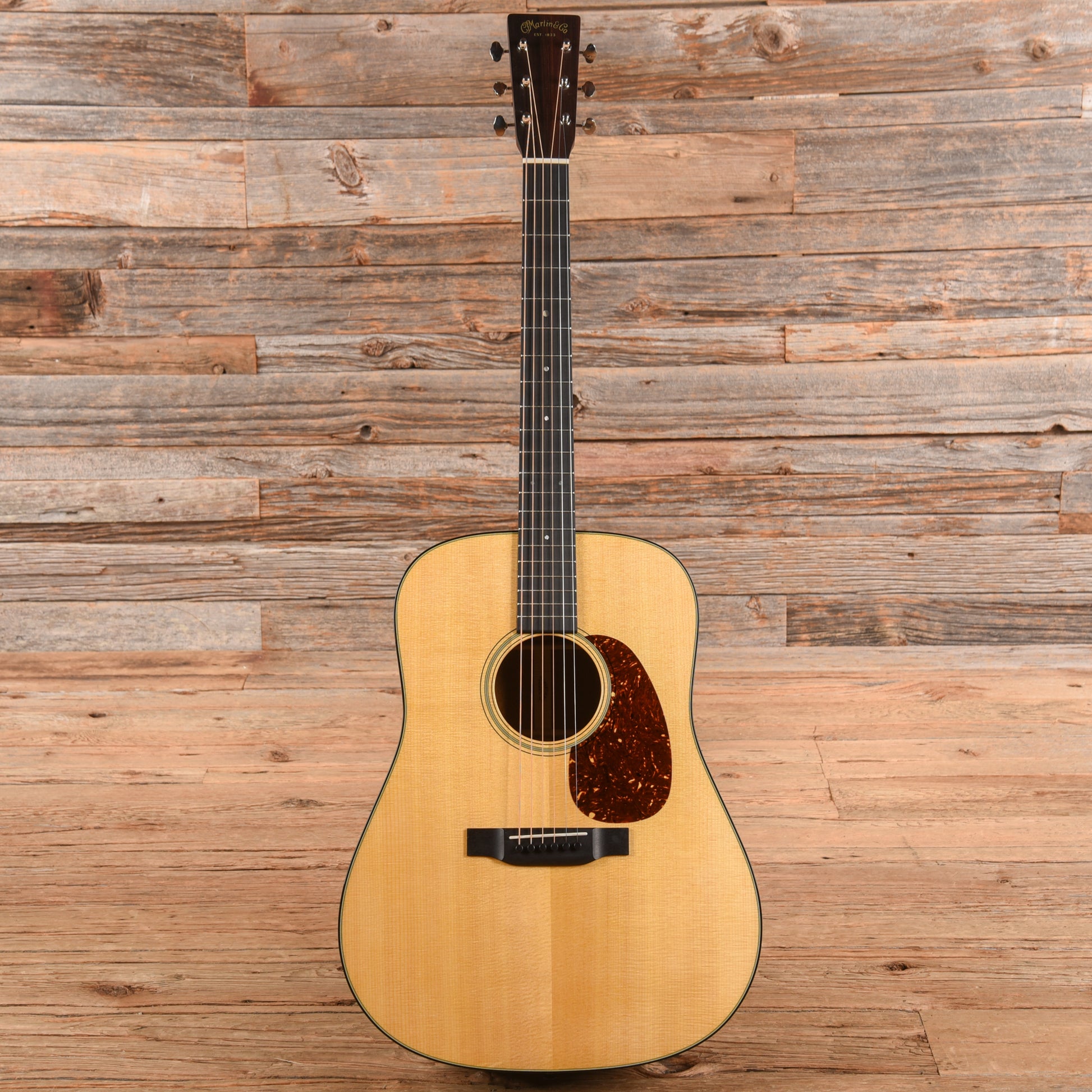 Martin Standard Series D-18 Natural 2021 Acoustic Guitars / Dreadnought