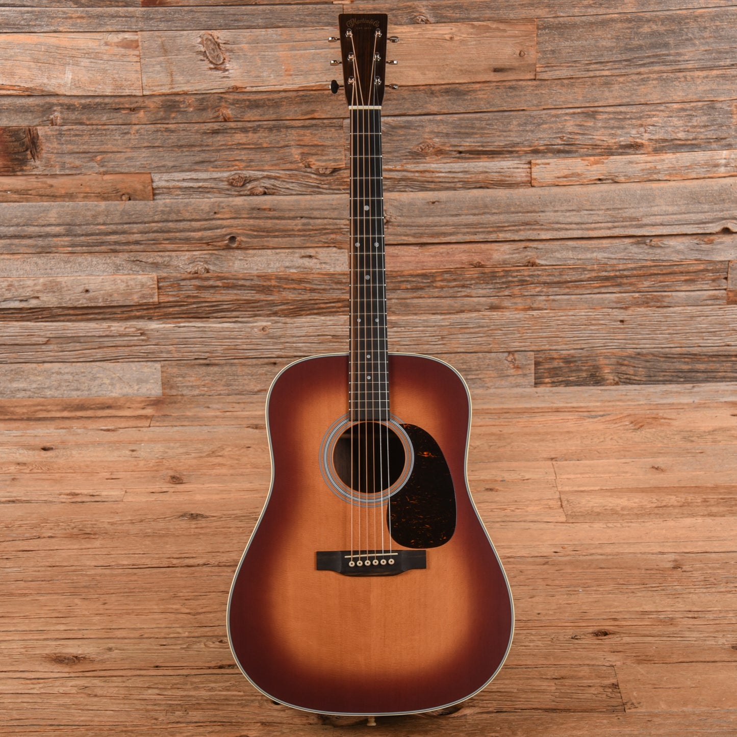 Martin Standard Series D-28 Satin Amberburst Acoustic Guitars / Dreadnought