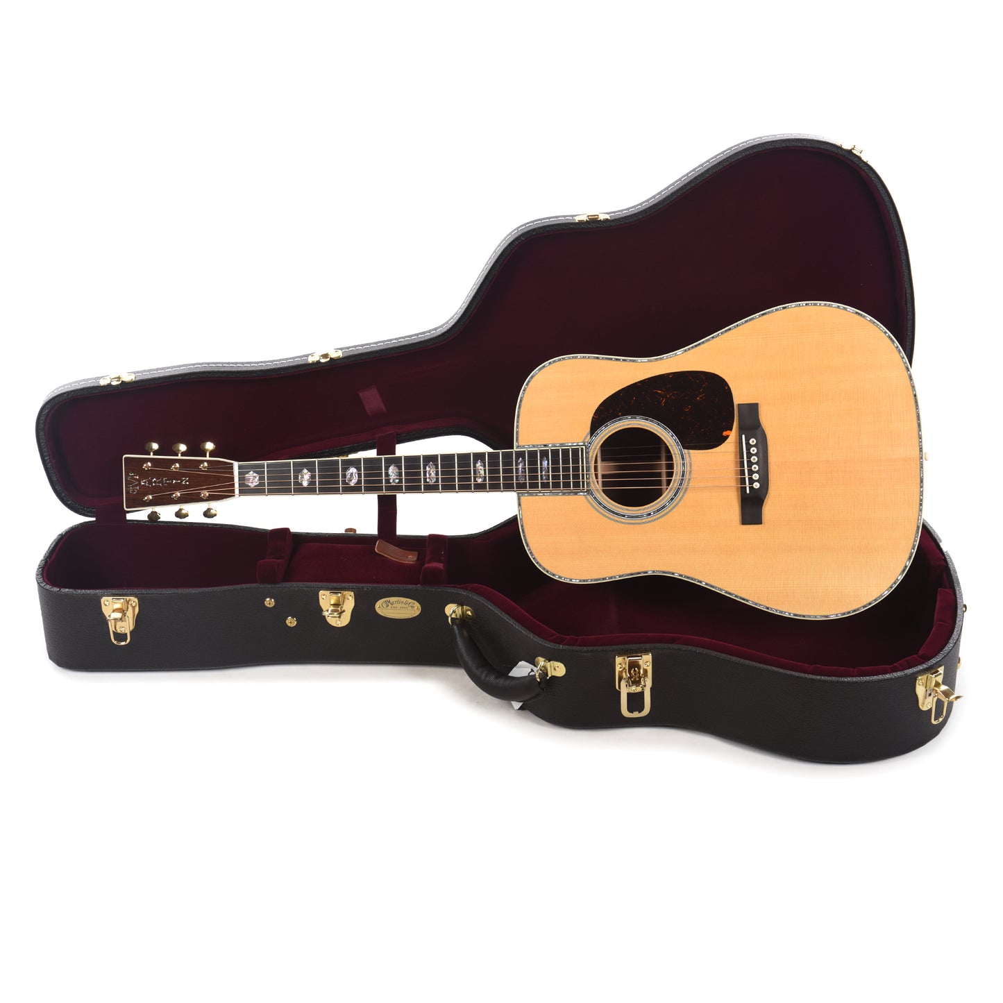 Martin Standard Series D-45 Spruce/East Indian Rosewood Natural Acoustic Guitars / Dreadnought