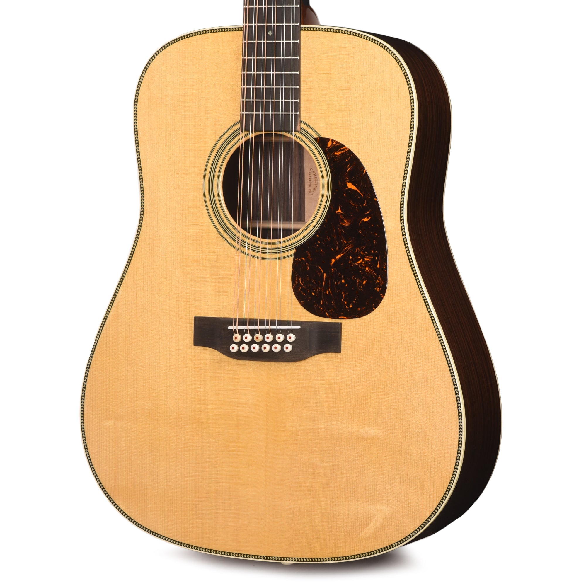 Martin Standard Series HD12-28 Spruce/East Indian Rosewood Natural Acoustic Guitars / Dreadnought