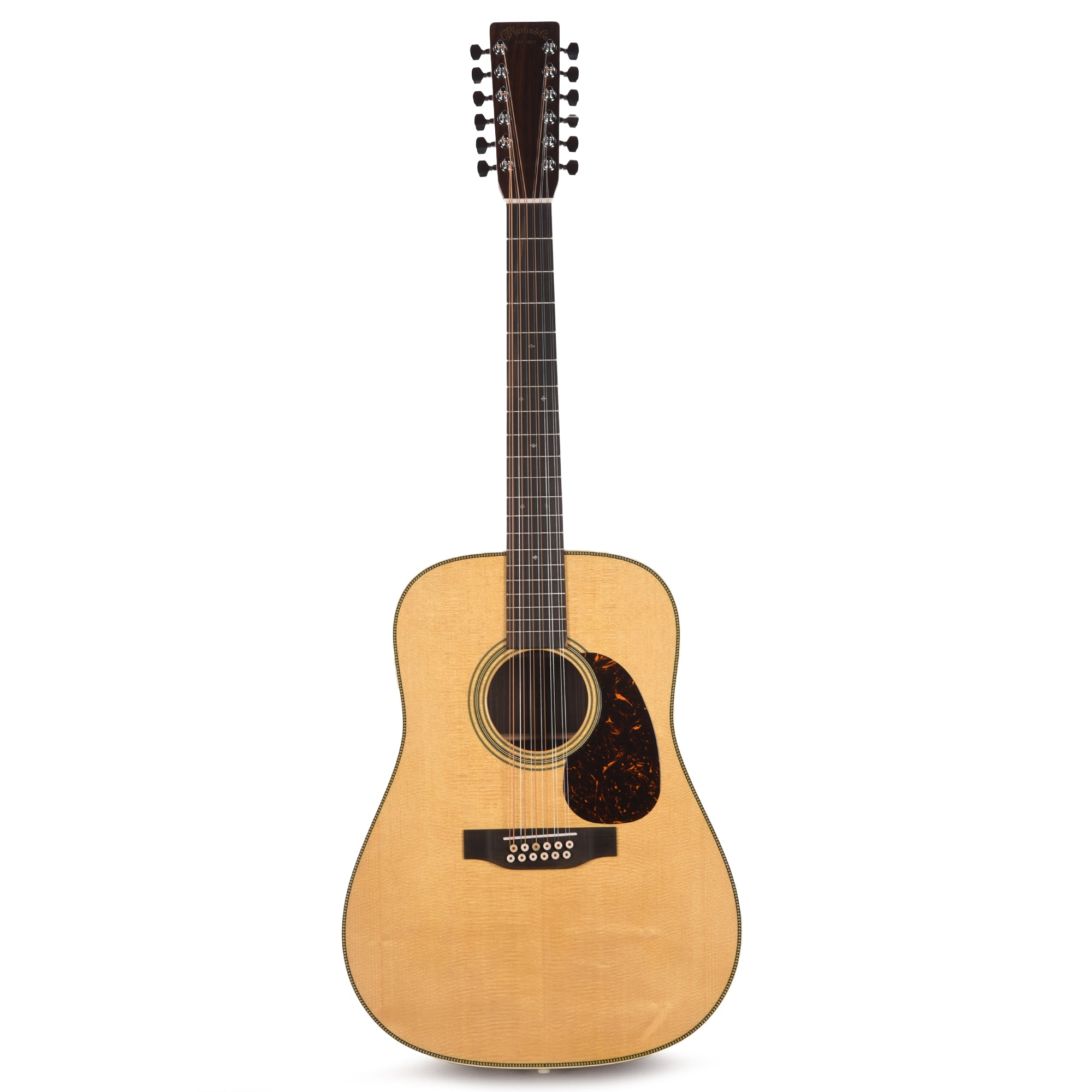 Martin Standard Series HD12-28 Spruce/East Indian Rosewood Natural Acoustic Guitars / Dreadnought